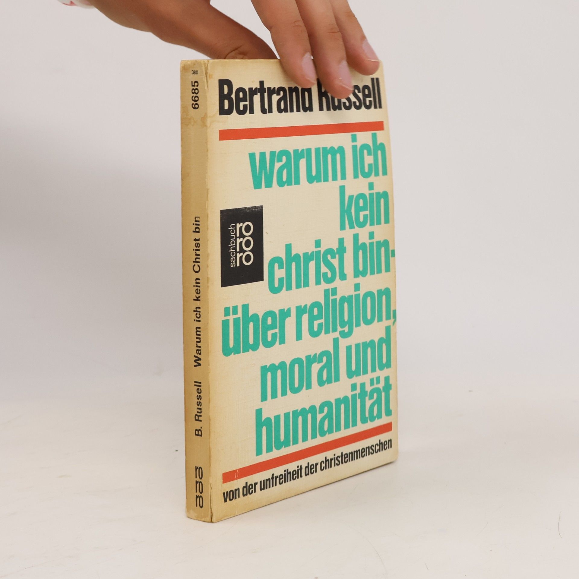 Bertrand Russell Warum ich kein Christ bin