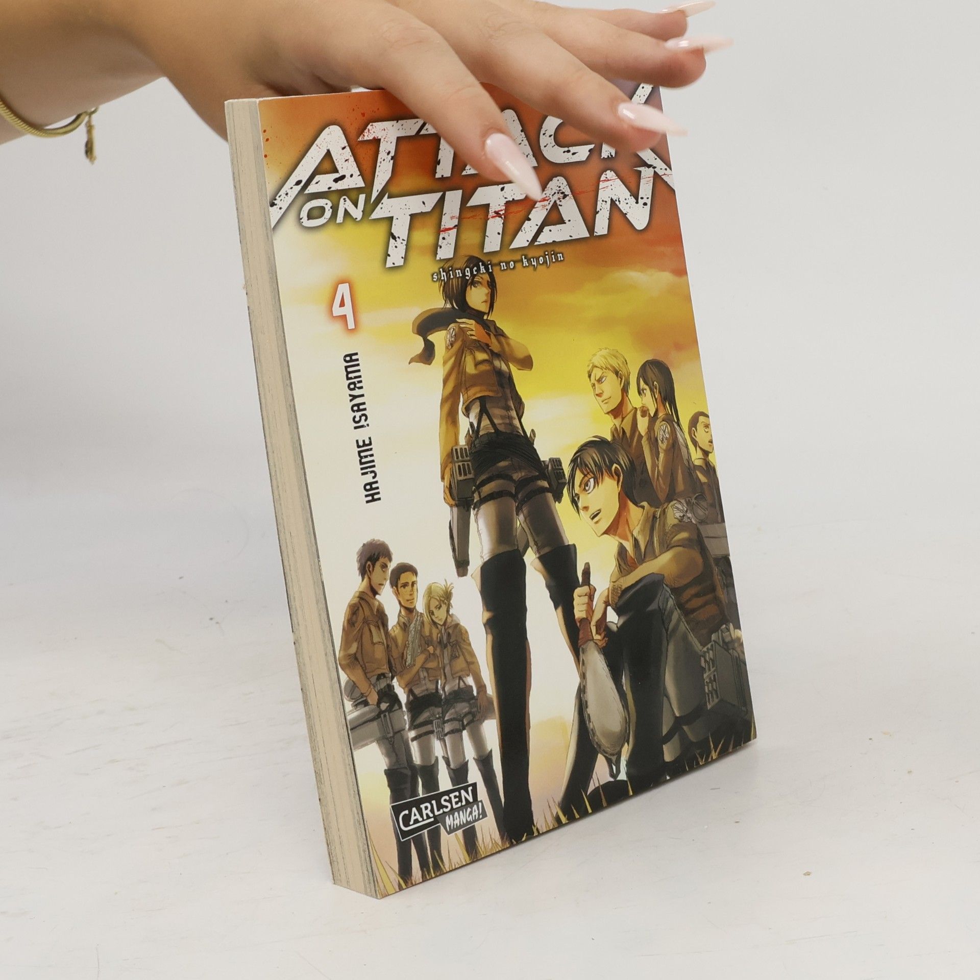 Hajime Isayama Attack on Titan 4