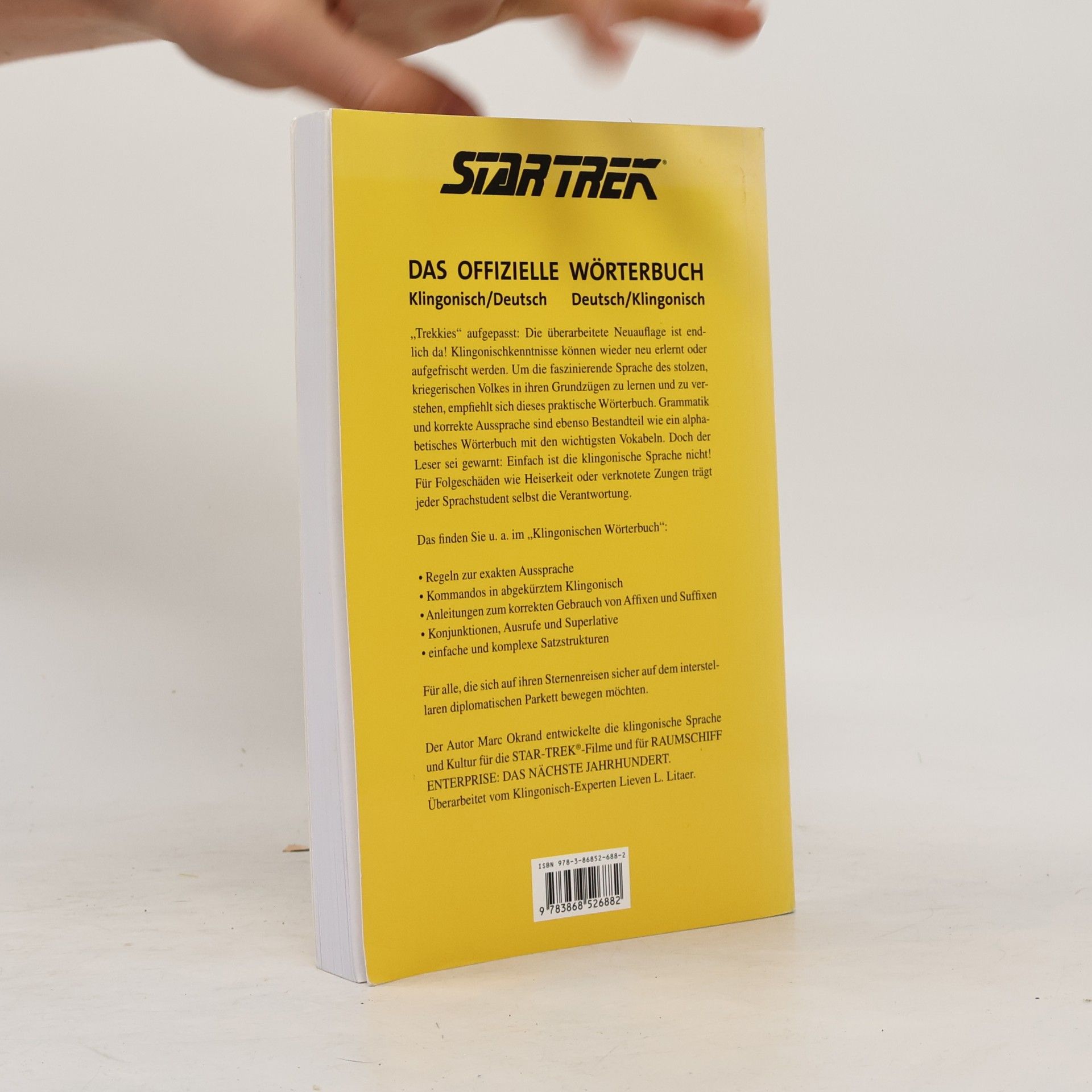 Marc Okrand STAR TREK. Das offizielle Wörterbuch