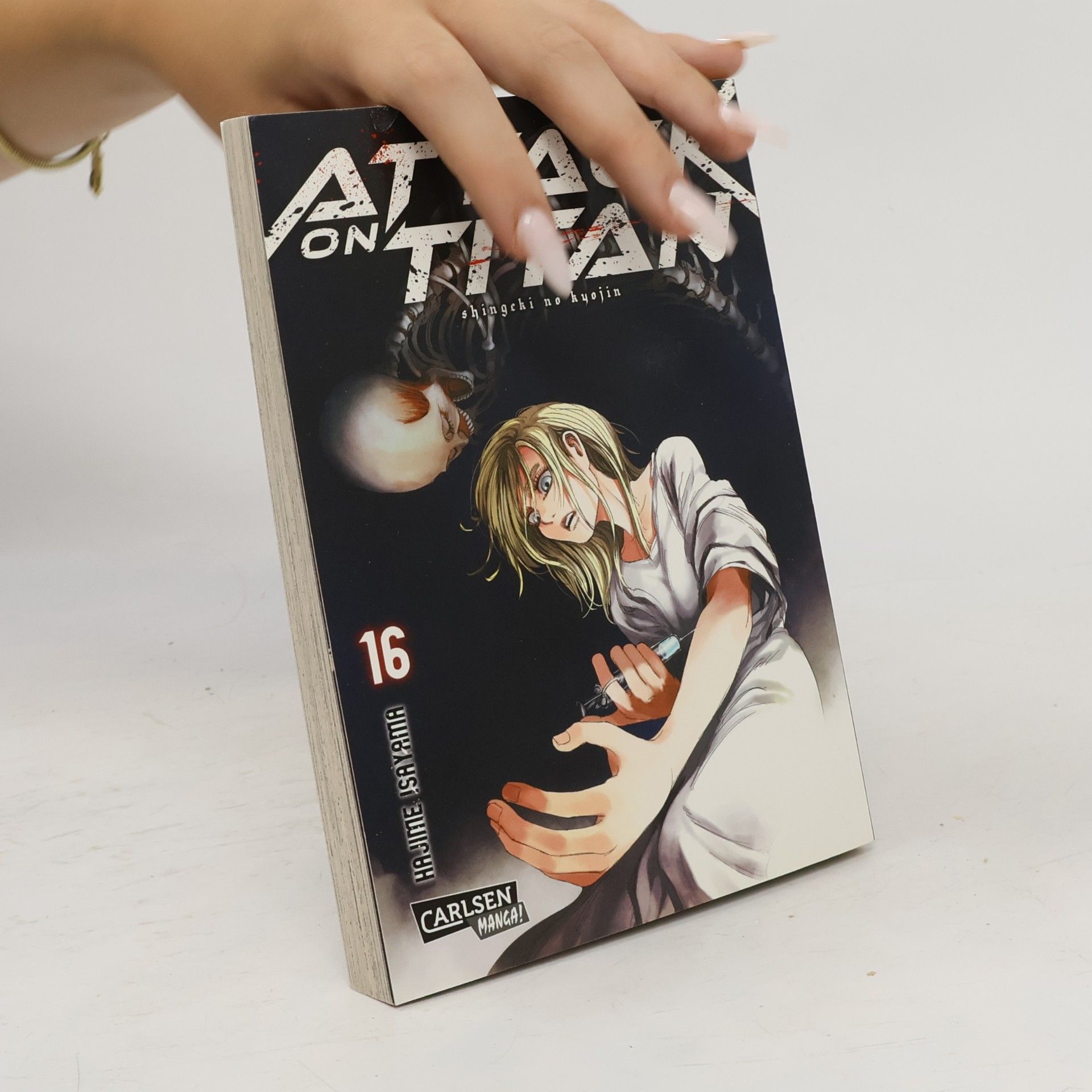 Hajime Isayama Attack on Titan 16