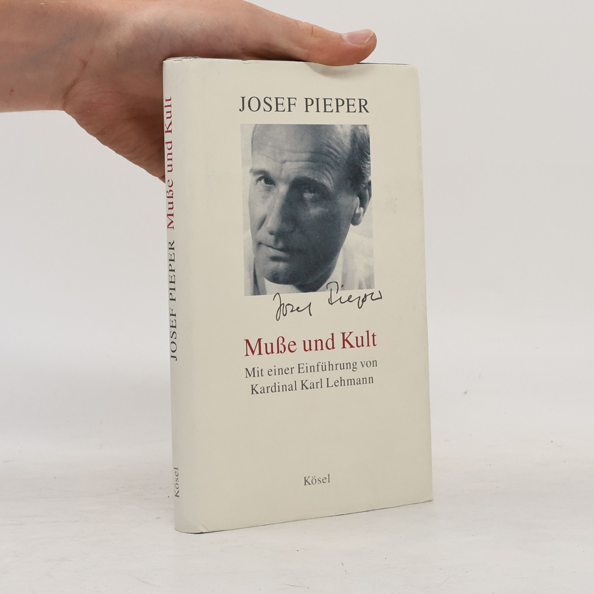 Josef Pieper Muße und Kult