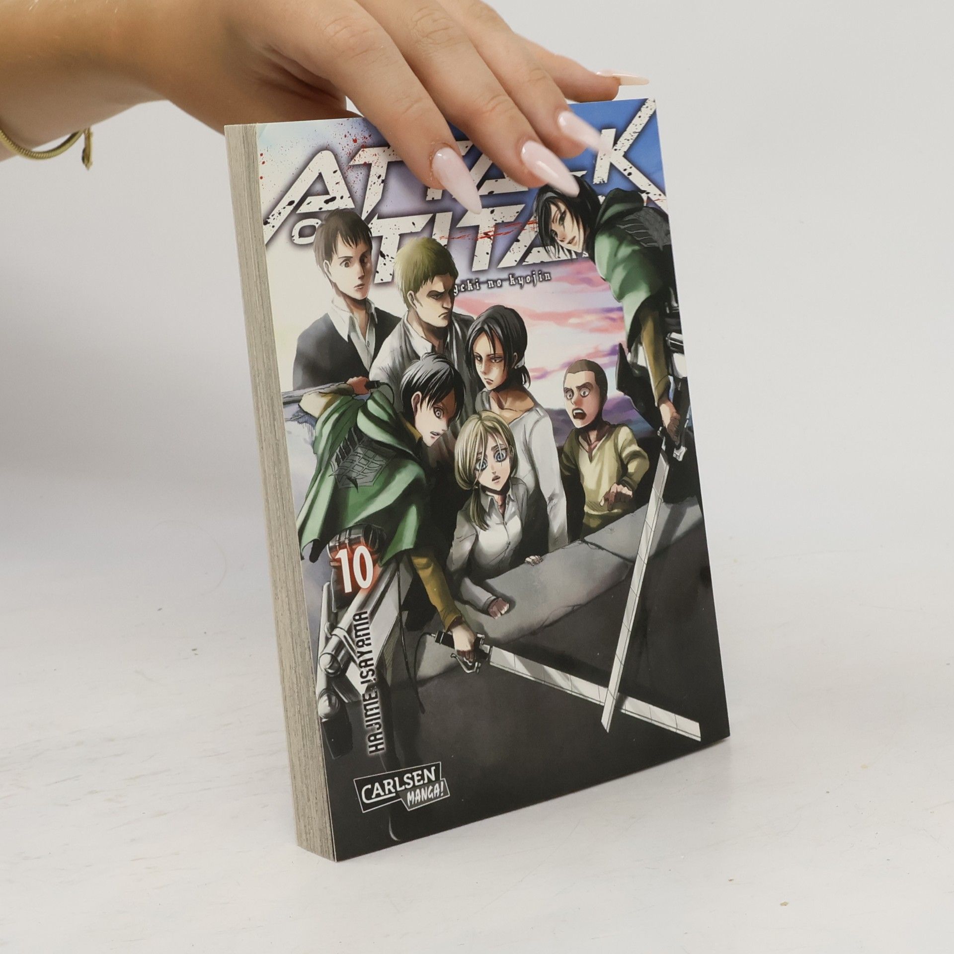 Hajime Isayama Attack on Titan 10