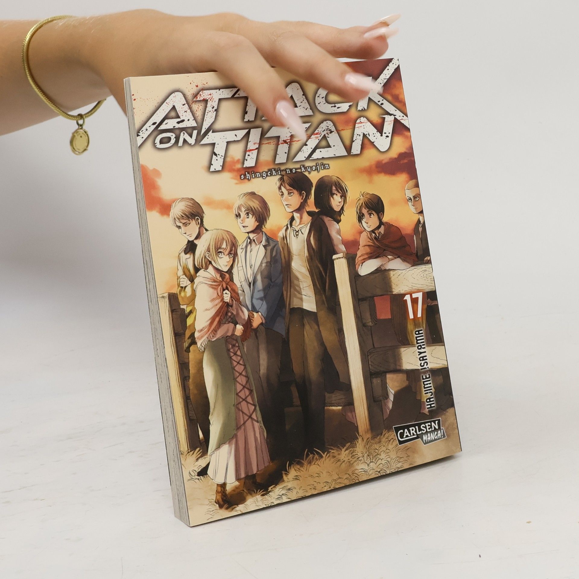 Hajime Isayama Attack on Titan 17