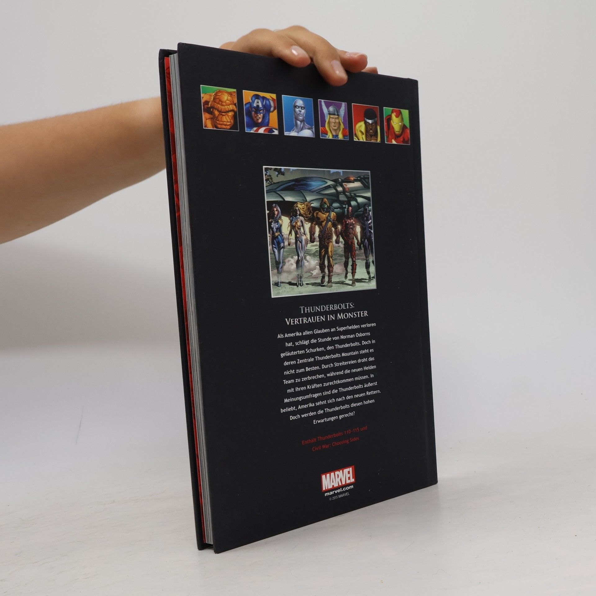 Warren Ellis Die offizielle Marvel-Comic-Sammlung 55. Thunderbolts: Vertrauen in Monster
