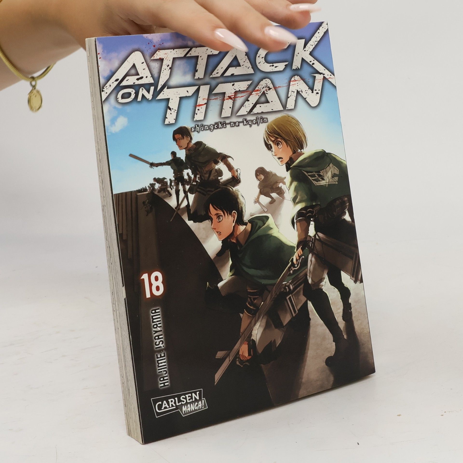 Hajime Isayama Attack on Titan 18