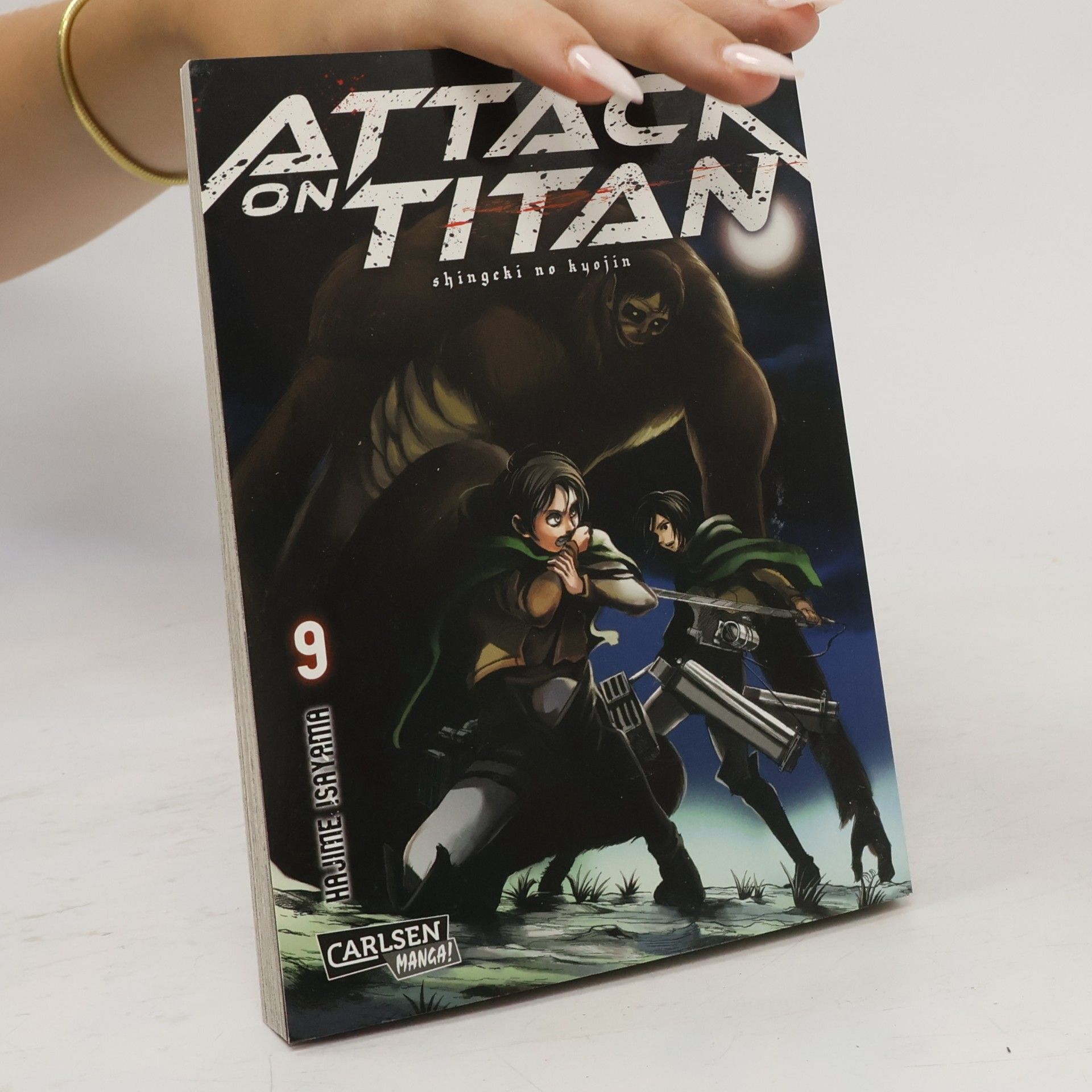 Hajime Isayama Attack on Titan 9