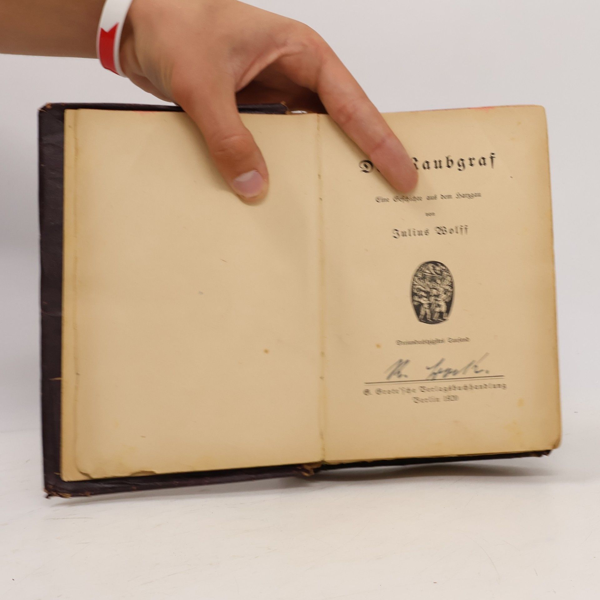Julius Wolff Der Raubgraf
