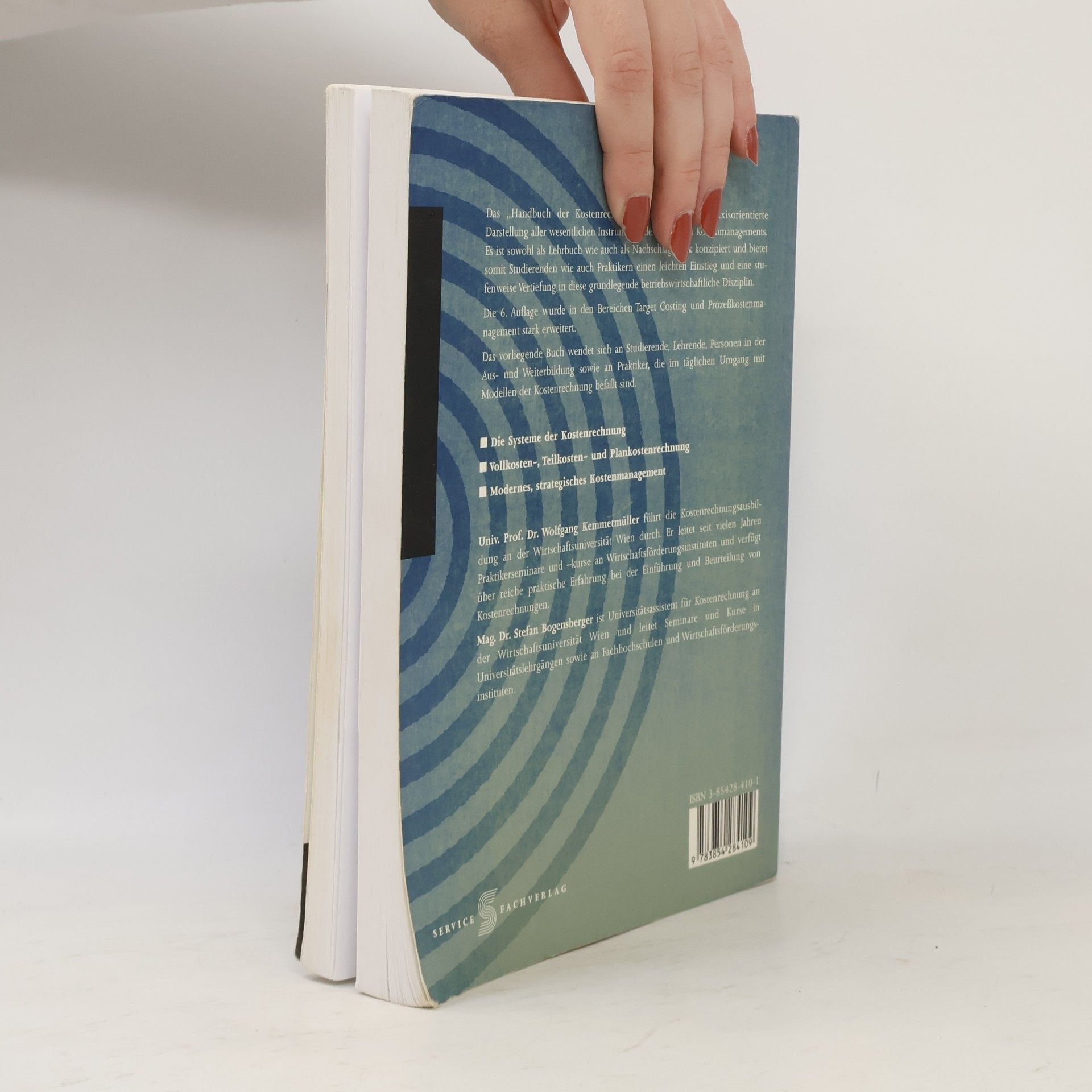 Wolfgang Kemmetmüller Handbuch der Kostenrechnung