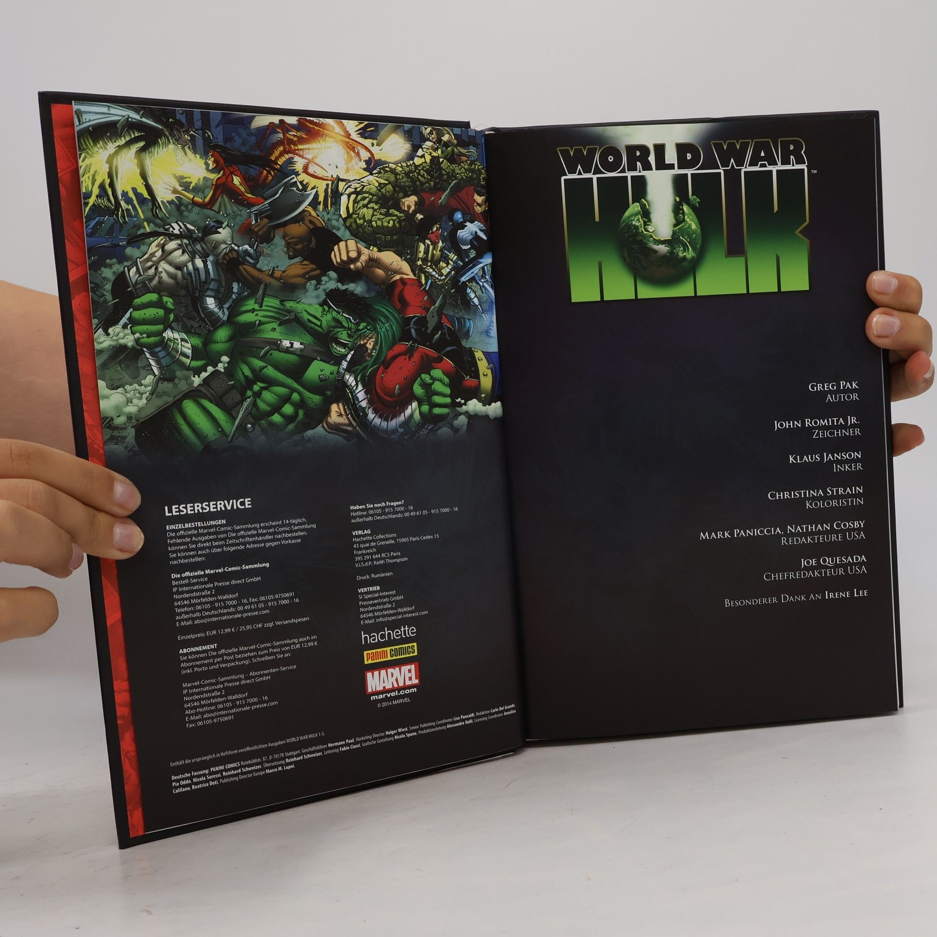 Greg Pak Hulk. Proti světu