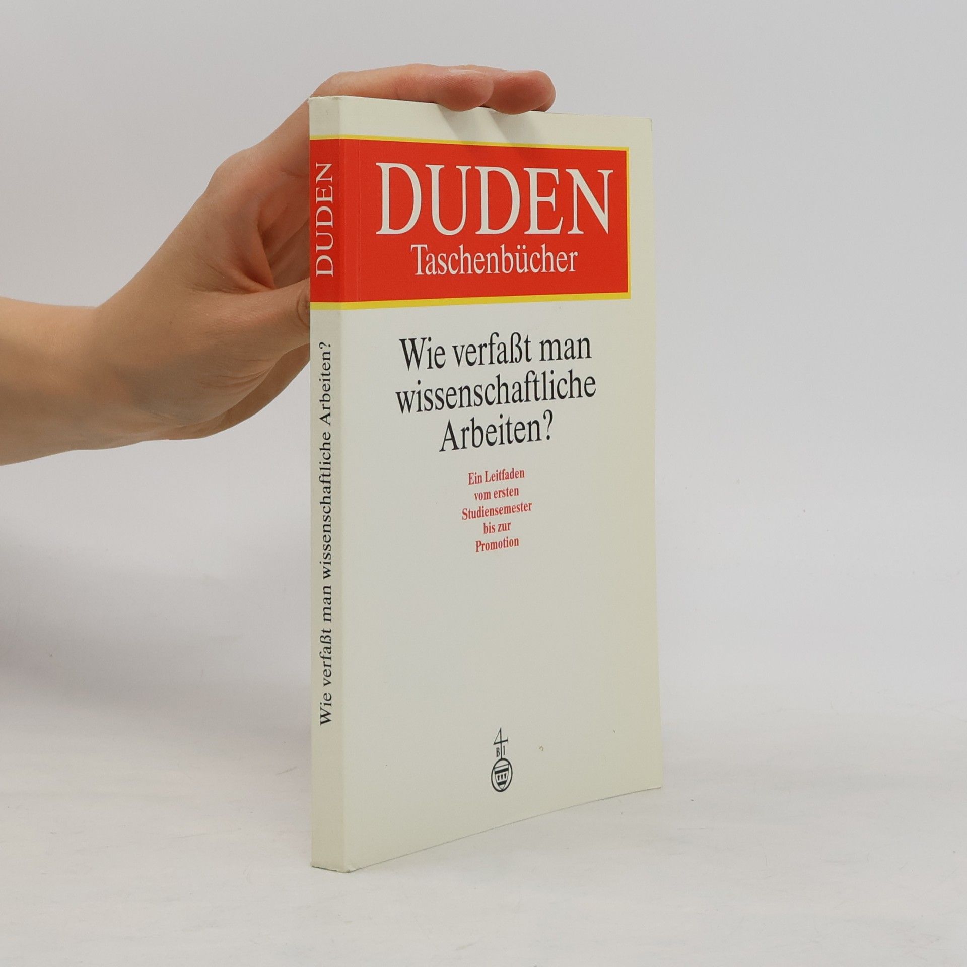 Klaus Poenicke Duden, Wie verfasst man wissenschaftliche Arbeiten?