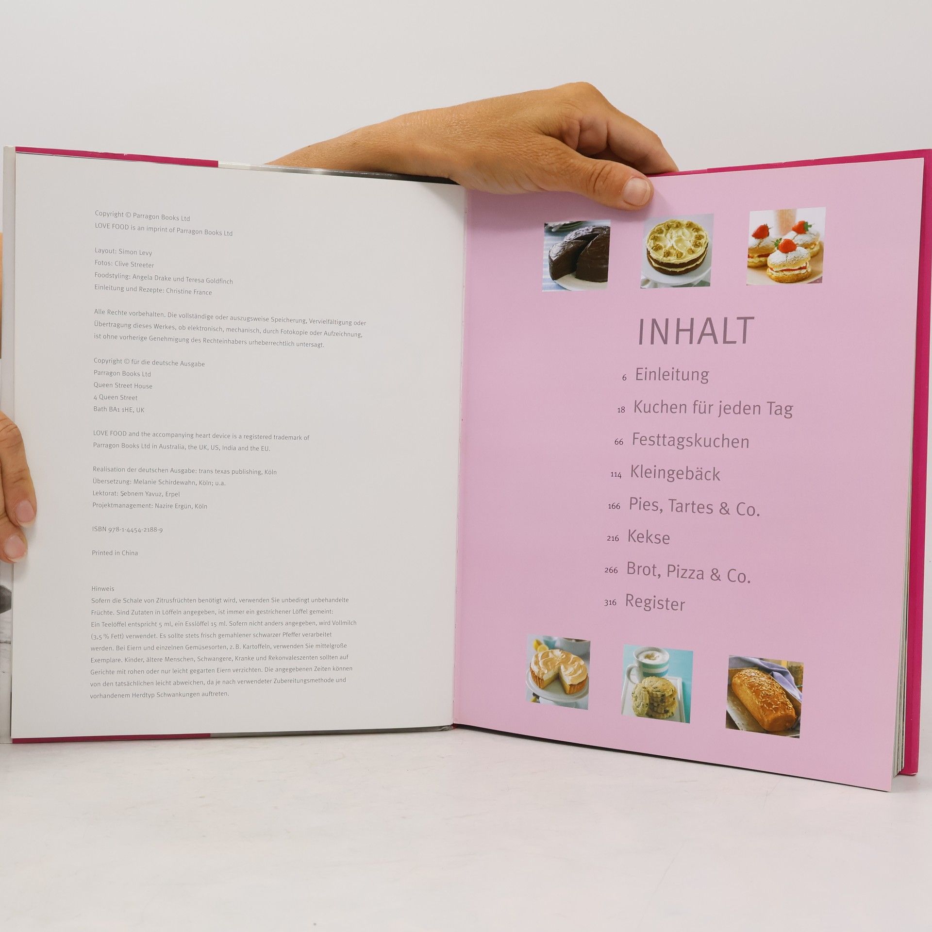Christine France Das Große Backbuch