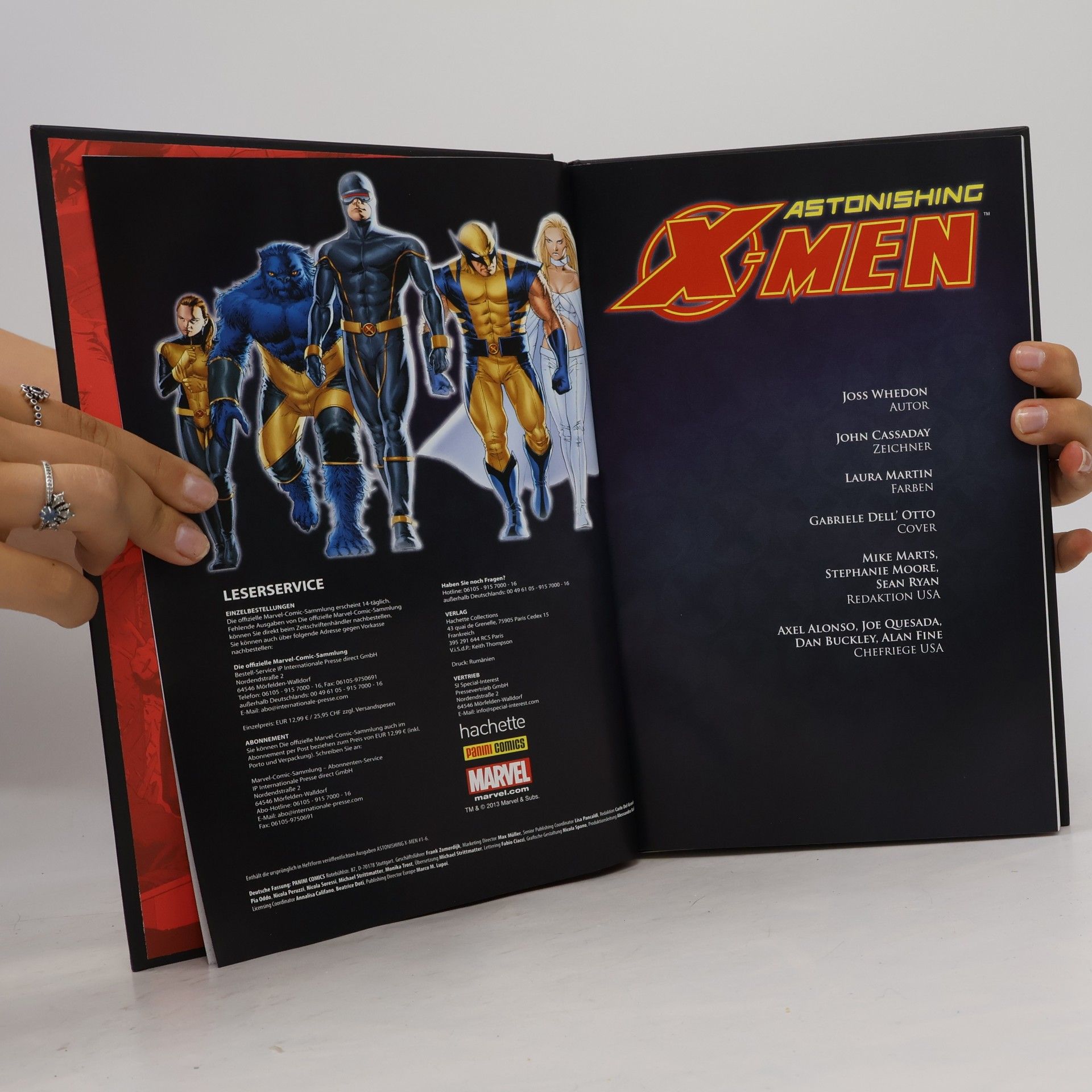 Joss Whedon Die offizielle Marvel-Comic-Sammlung 38. Astonishing X-Men. Begabt