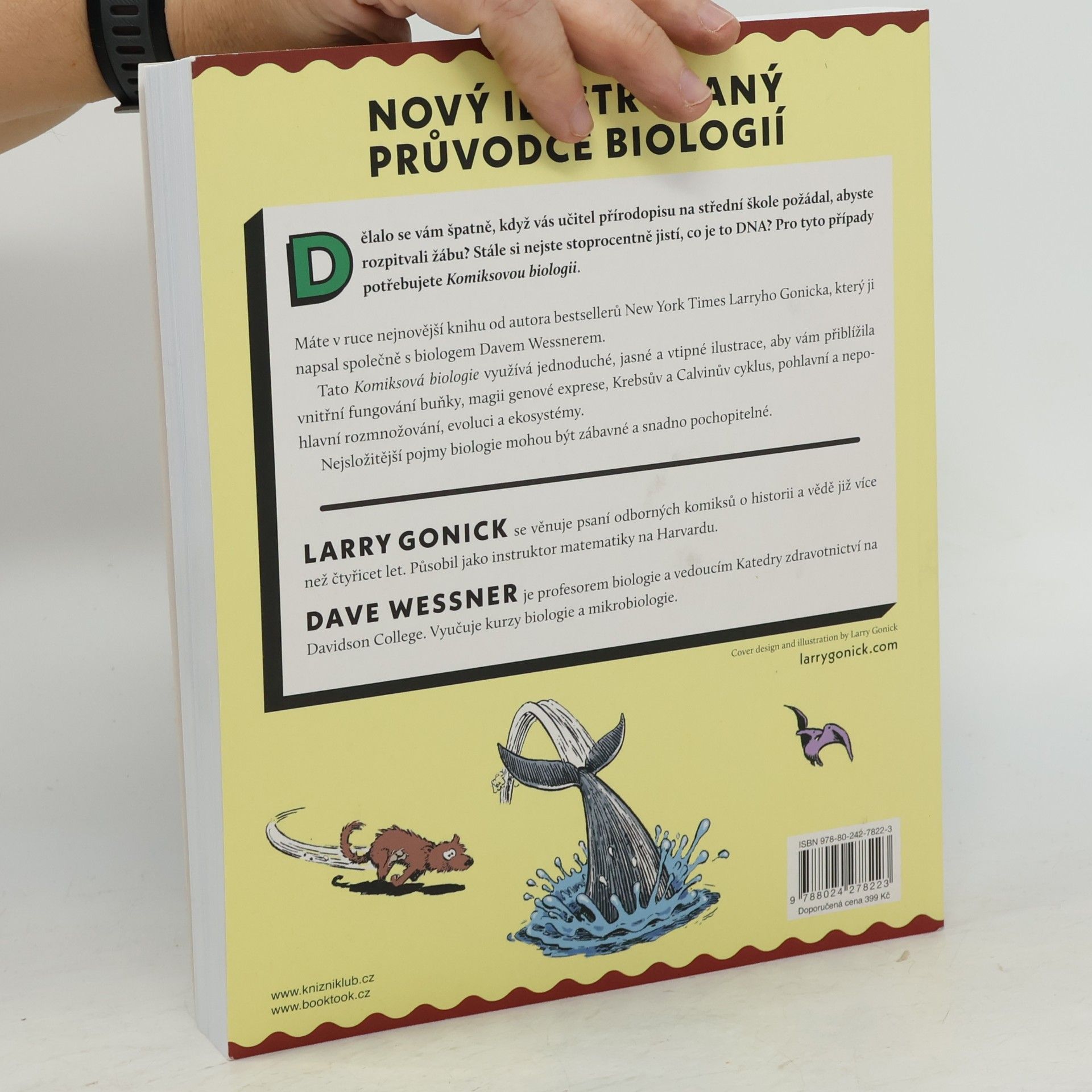 Larry Gonick Komiksová biologie