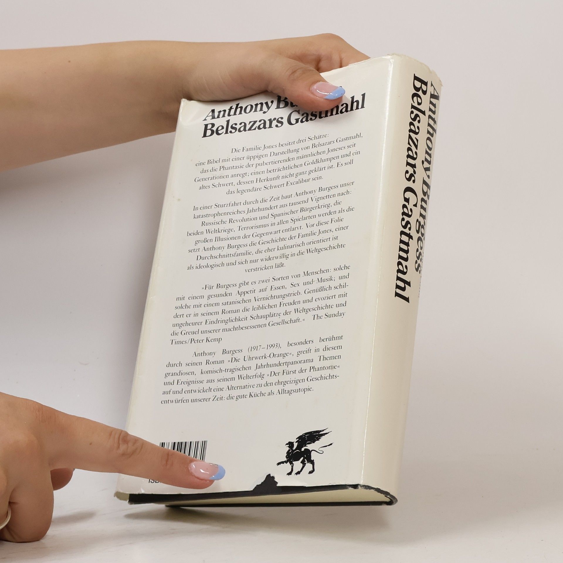 Anthony Burgess Belsazars Gastmahl