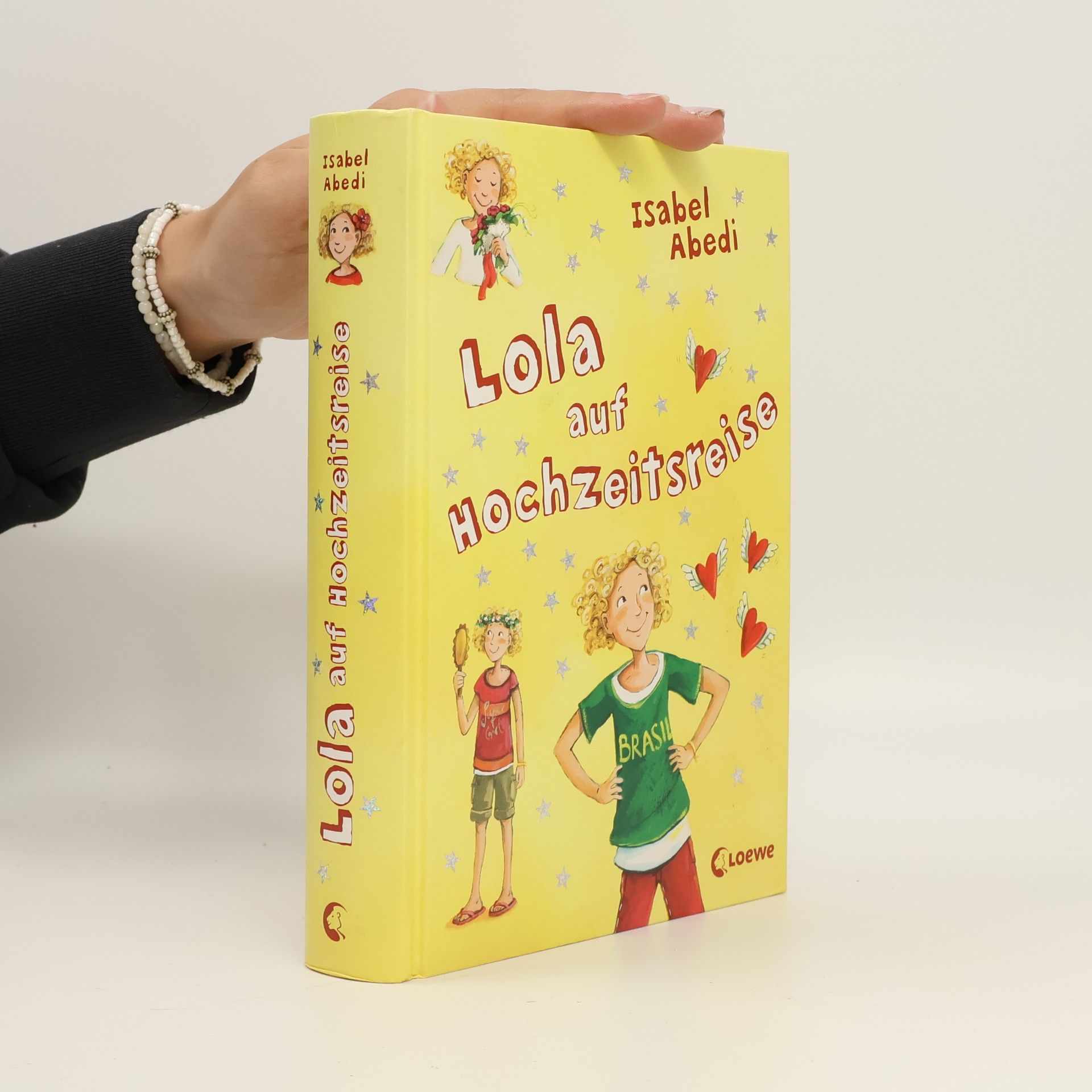 Isabel Abedi Lola auf Hochzeitsreise