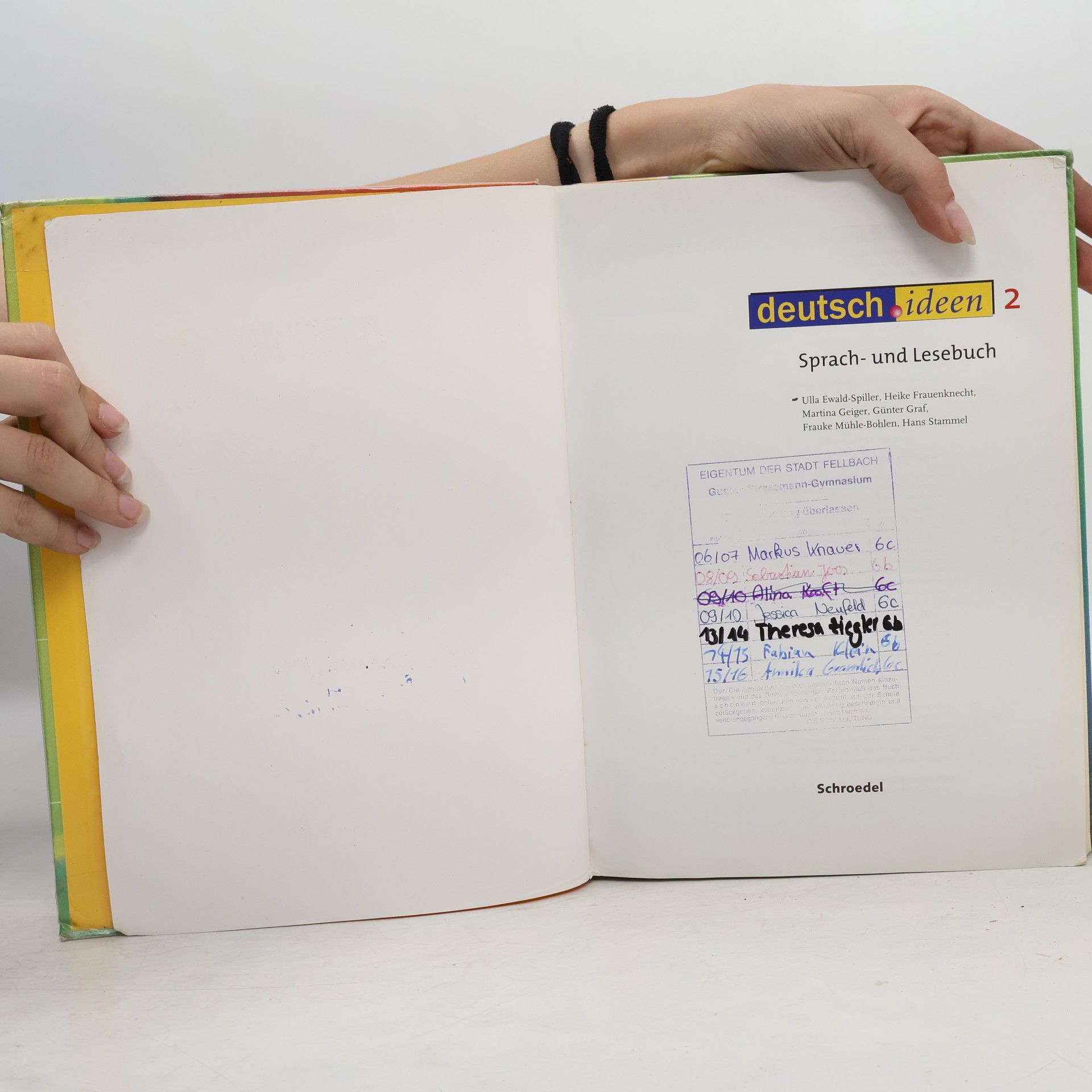 Günter Graf Deutsch.ideen 2. Sprach- und Lesebuch