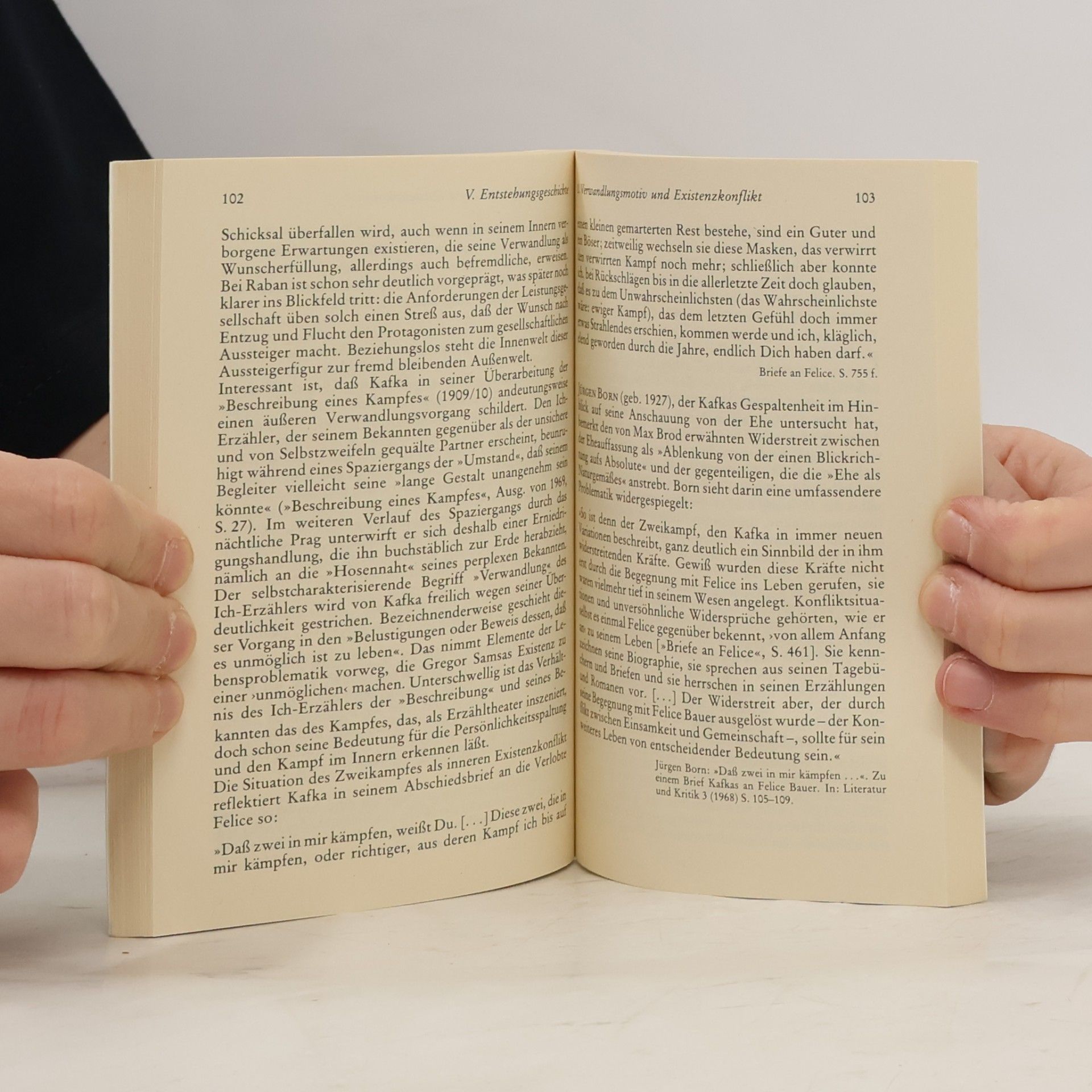 Peter Beicken Franz Kafka, Die Verwandlung