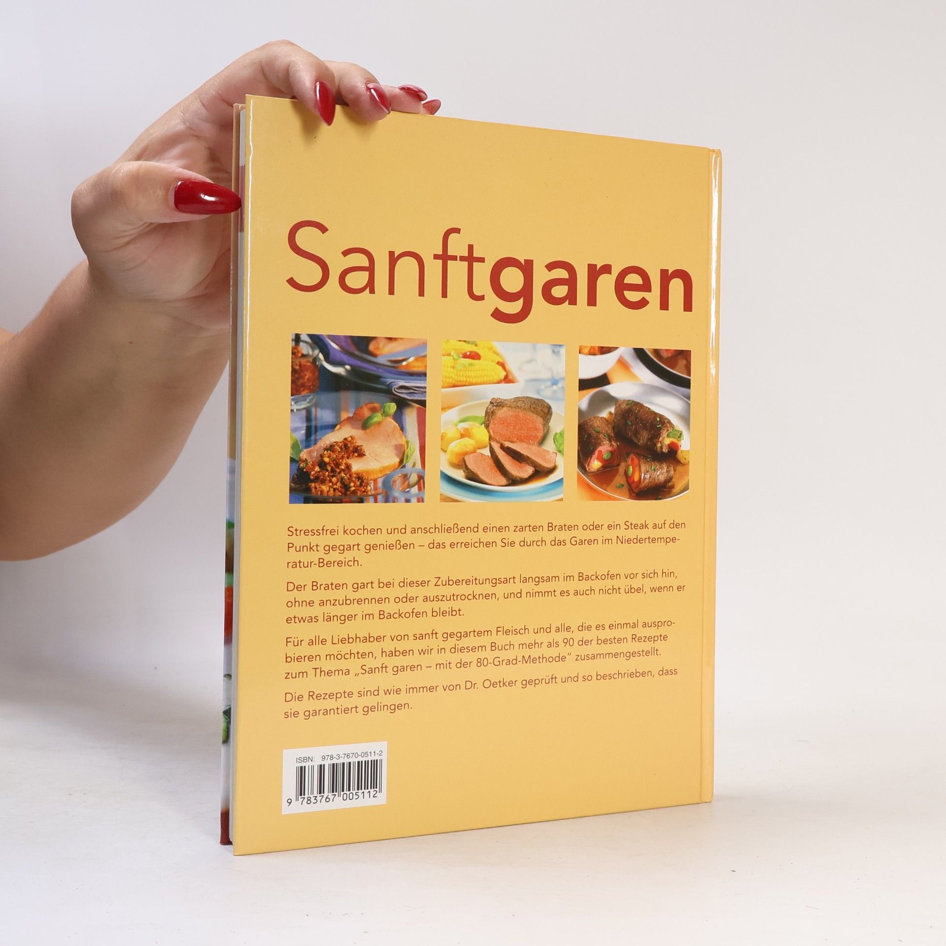 Jasmin Gromzik Dr. Oetker Sanft garen mit der 80-Grad-Methode
