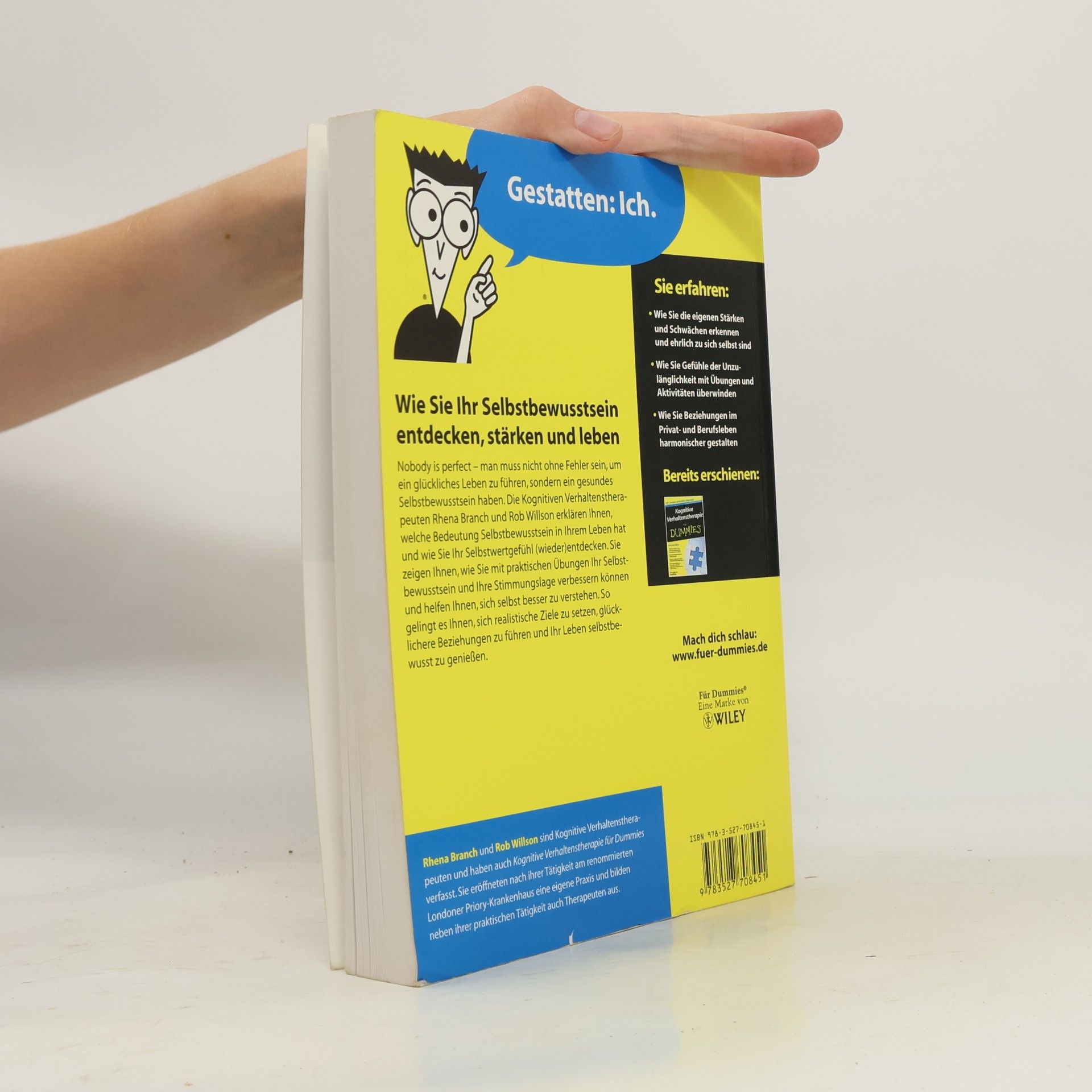Rhena Branch Selbstbewusstsein trainieren für Dummies