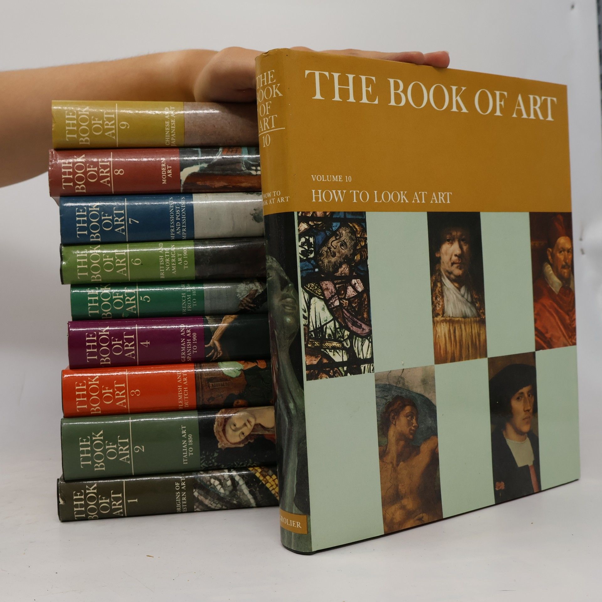 Autorenkollektiv The Book of Art (10 Volume set)