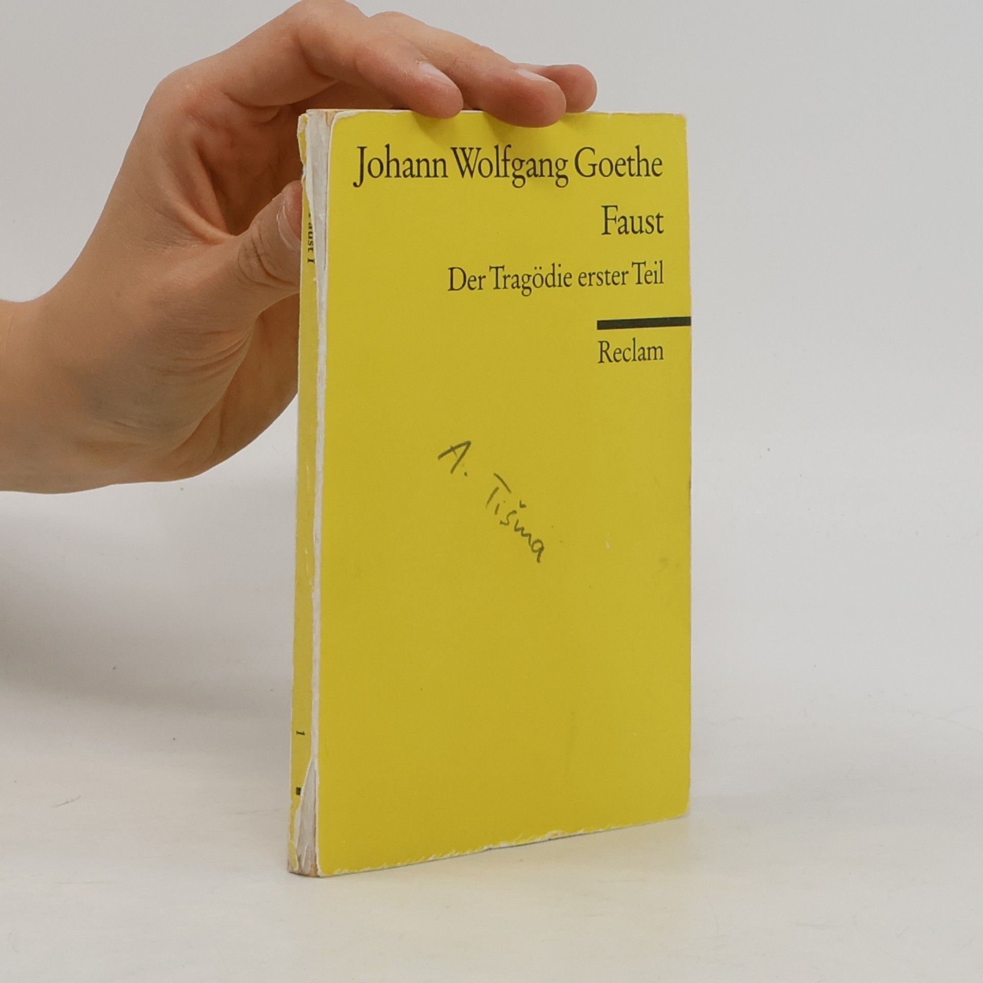 Johann Wolfgang von Goethe Faust : der Tragödie Erster teil