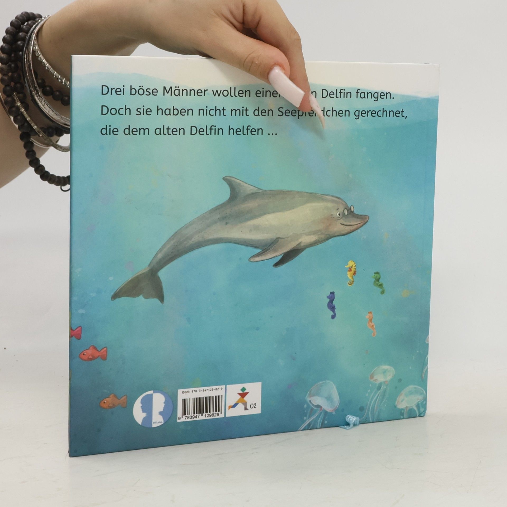 Alwan Becke Der alte Delfin und die 100 Seepferdchen