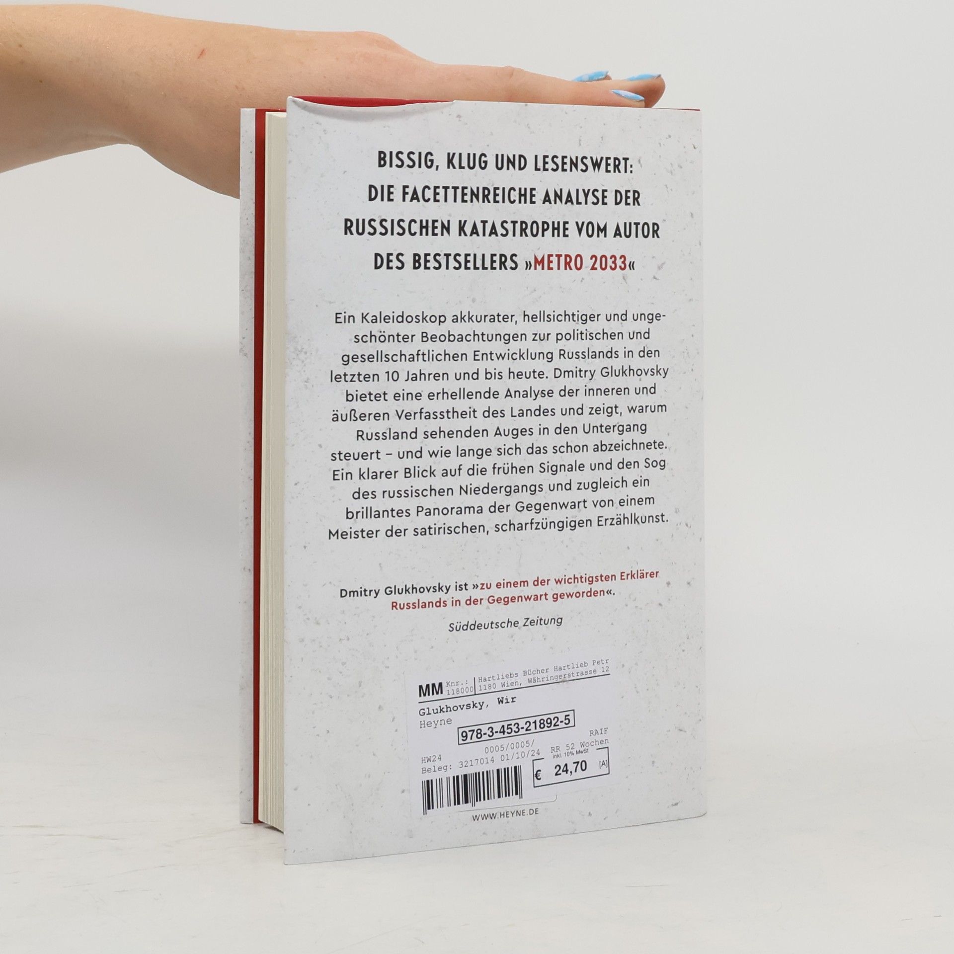 Dmitri Alexejewitsch Gluchowski Wir. Tagebuch des Untergangs