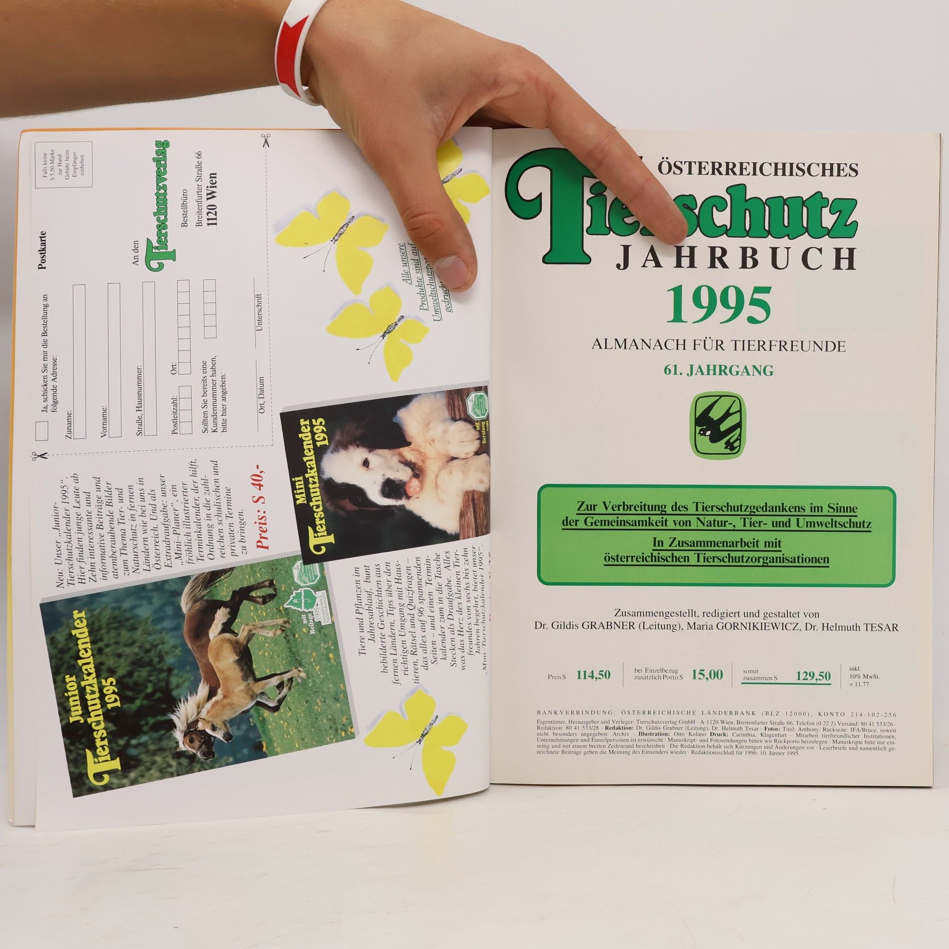 kolektiv Tierschutz Jahrbuch 1995