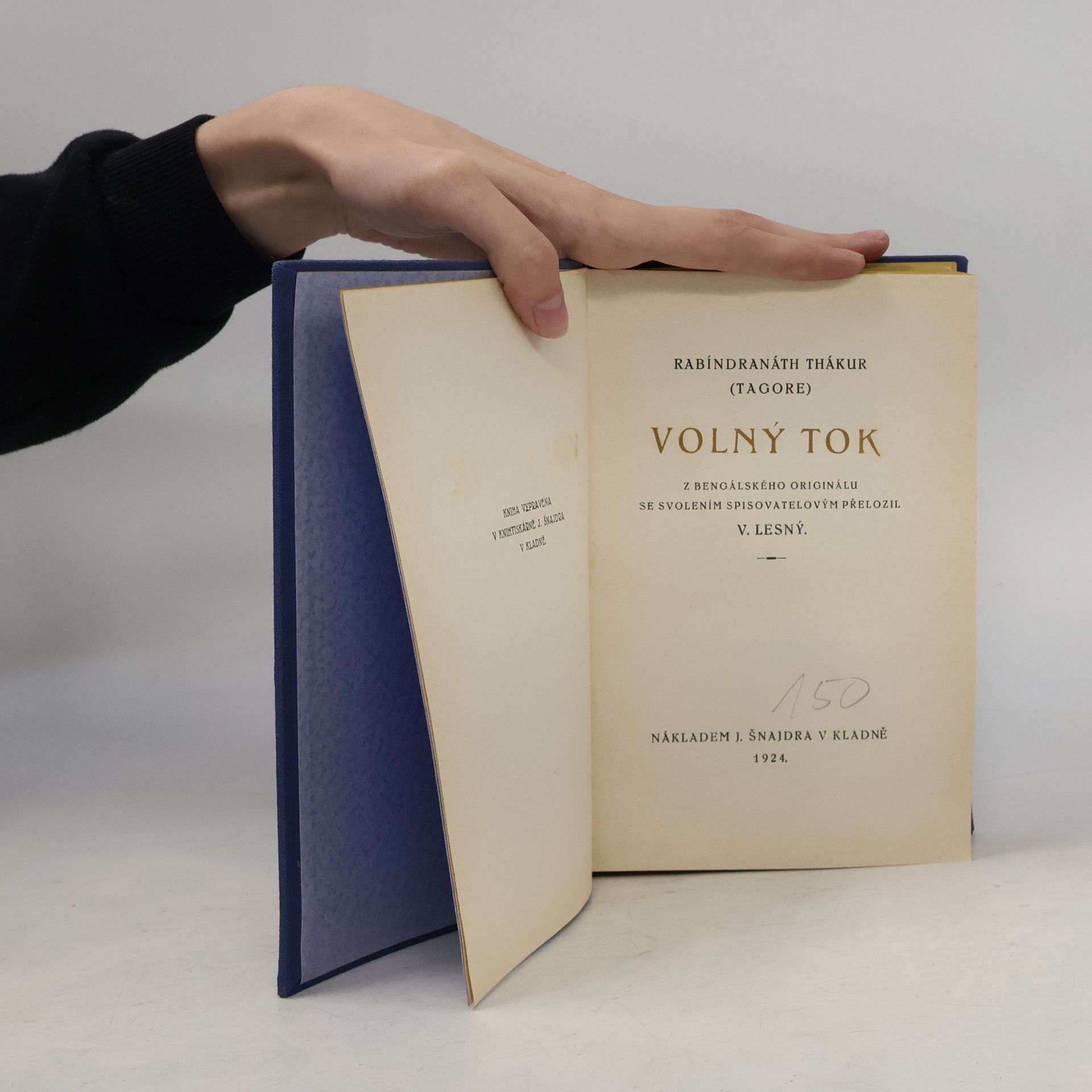 Rabindranath Tagore Volný tok