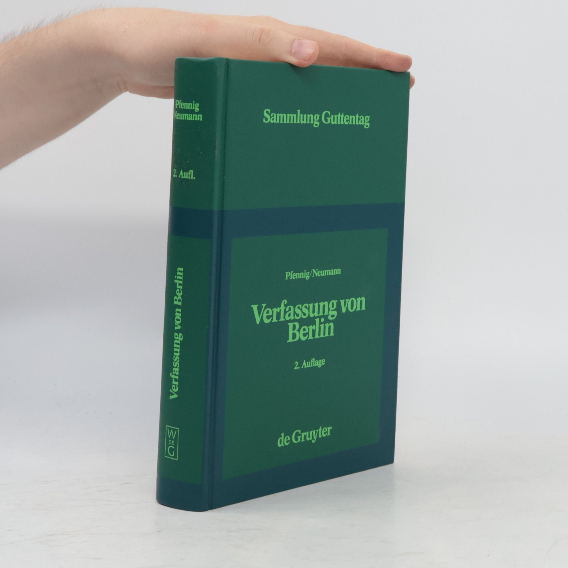 Eggert Schwan Sammlung Guttentag: Verfassung von Berlin