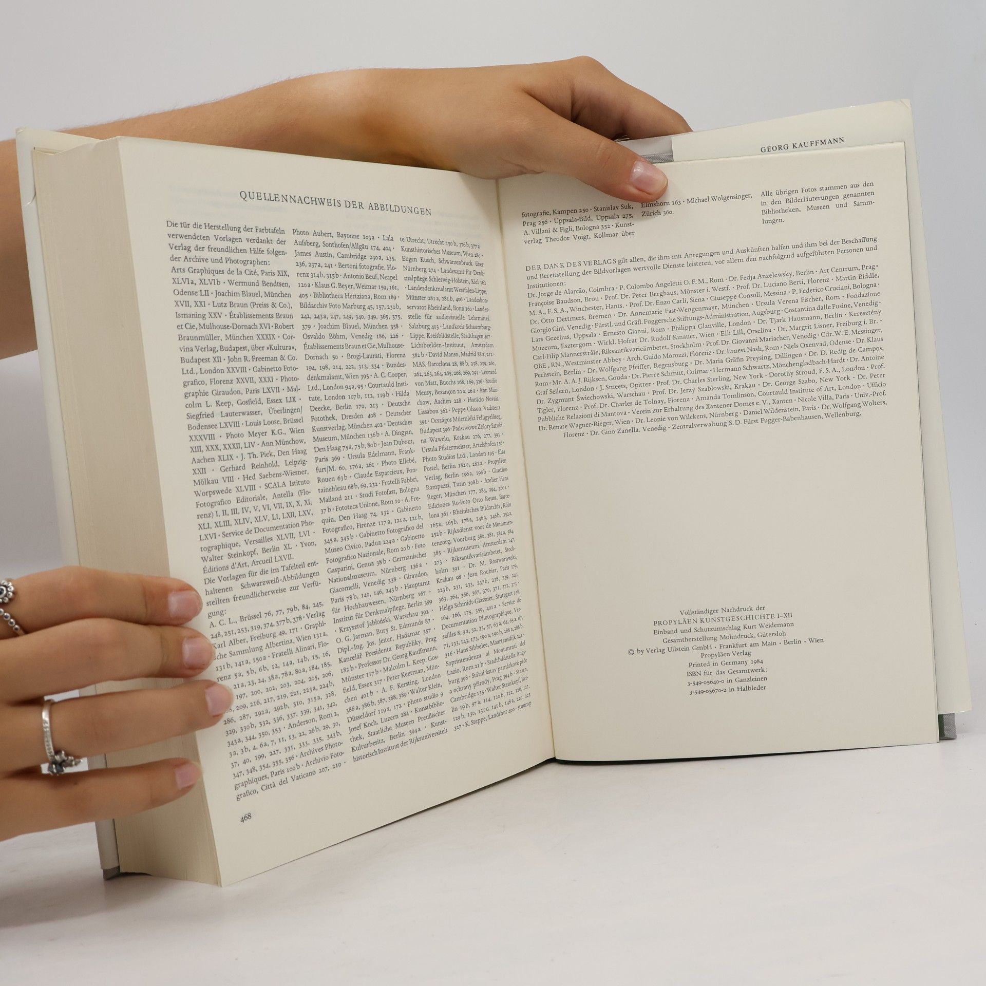 Georg Kauffmann Propyläen Kunstgeschichte 8. Die Kunst des 16. Jahrhunderts