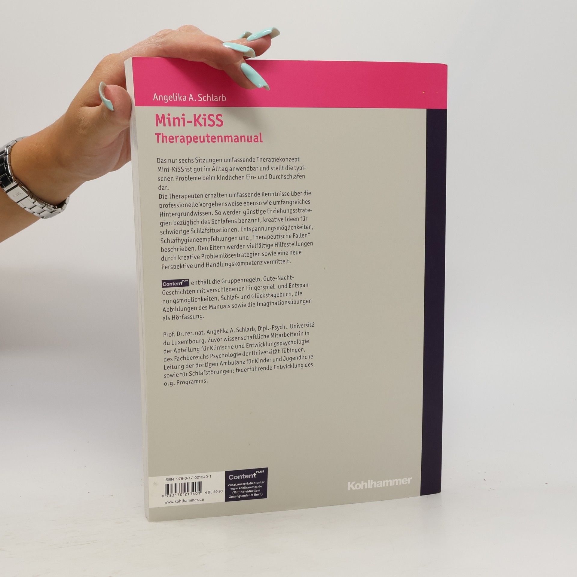 Angelika A. Schlarb Mini-KiSS Therapeutenmanual