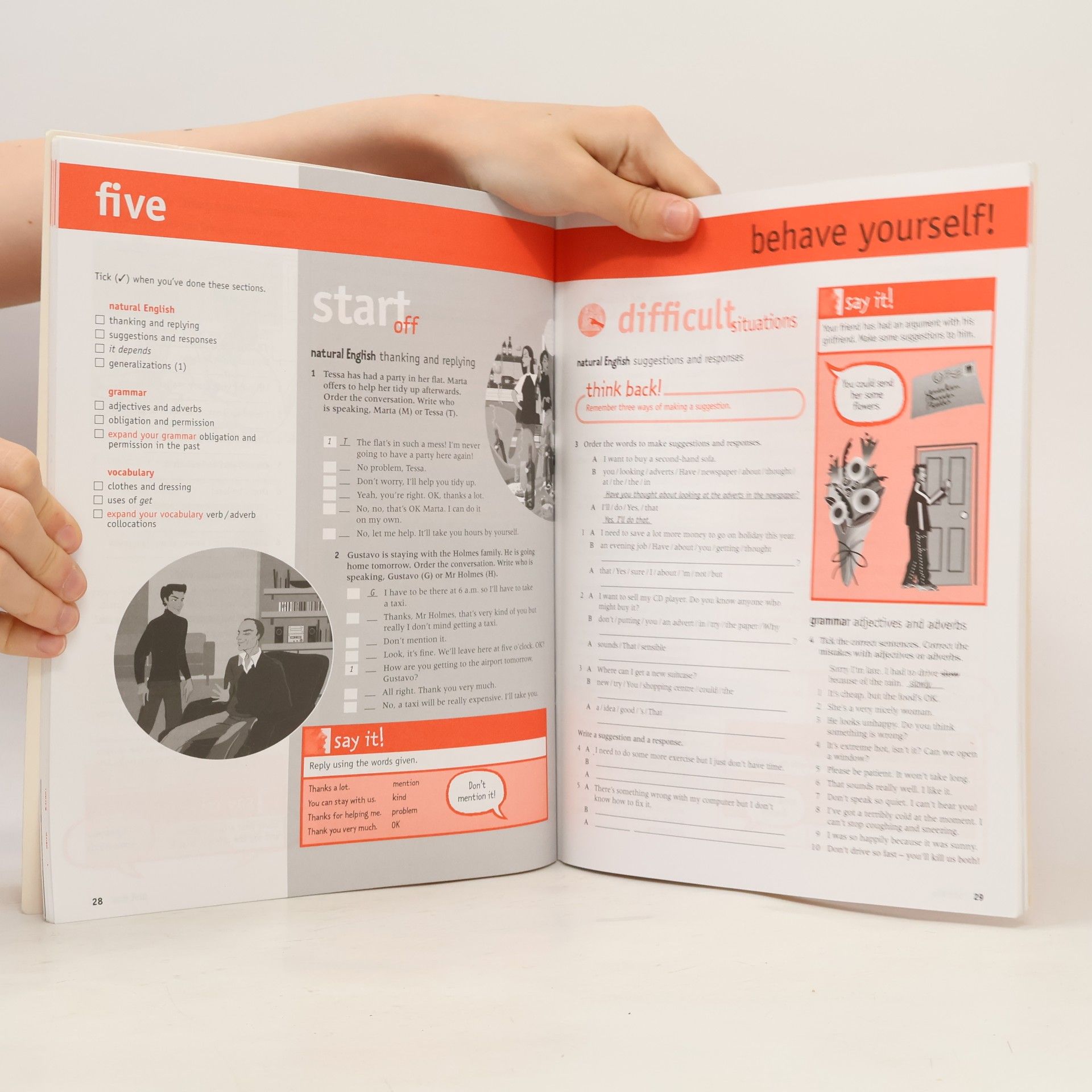Lyn Scott Natural English: intermediate workbook with key