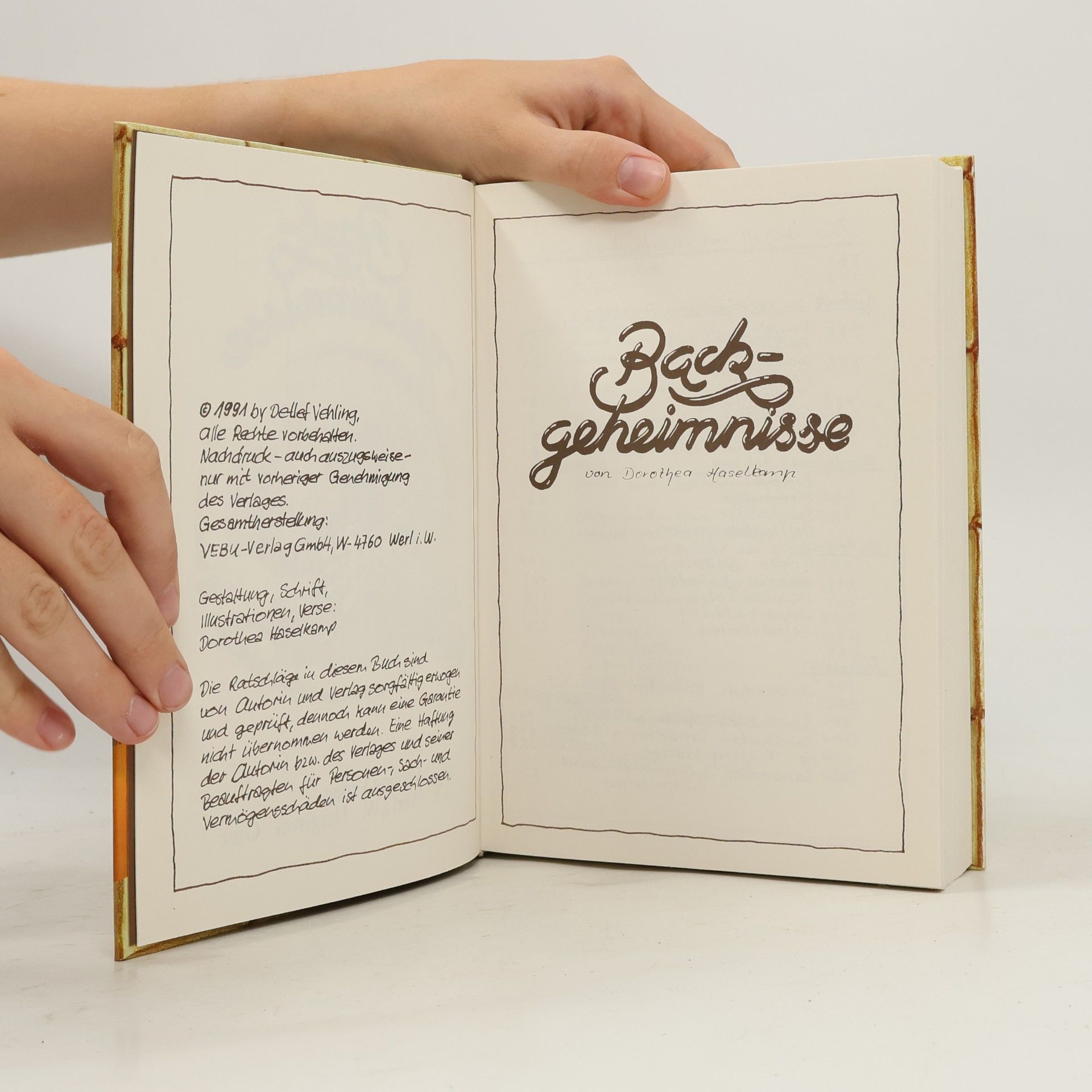 Dorothea Haselkomp Dorothea's Backgeheimnisse