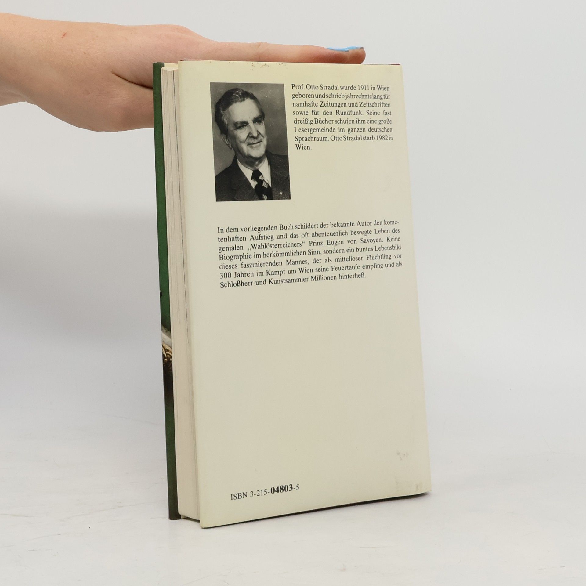 Otto Stradal Der andere Prinz Eugen