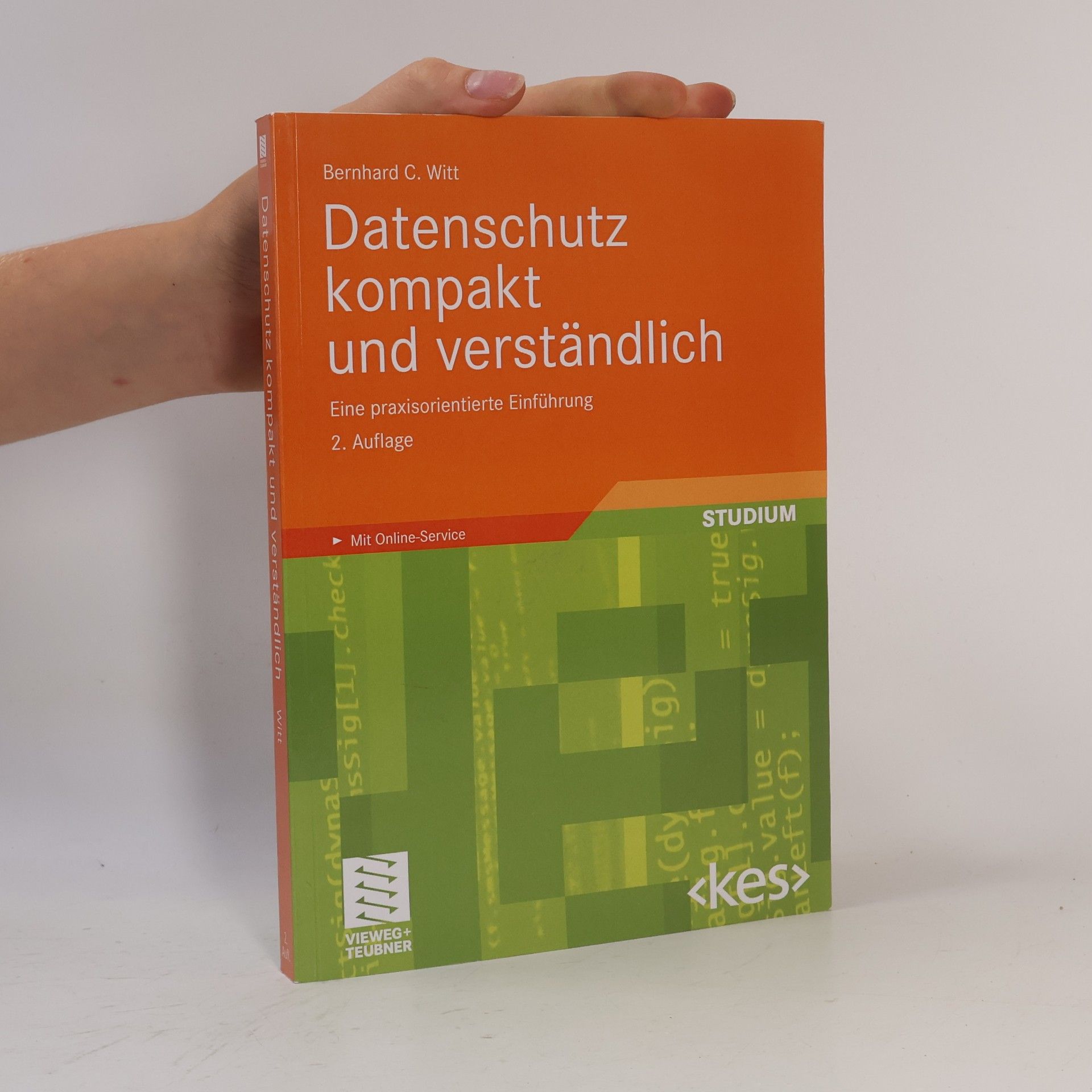 Bernhard C. Witt Datenschutz kompakt und verständlich