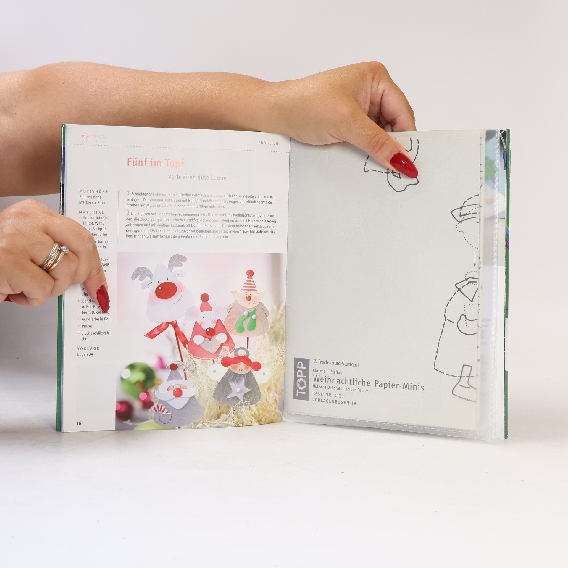 Christiane Steffan Weihnachtliche Papier-Minis