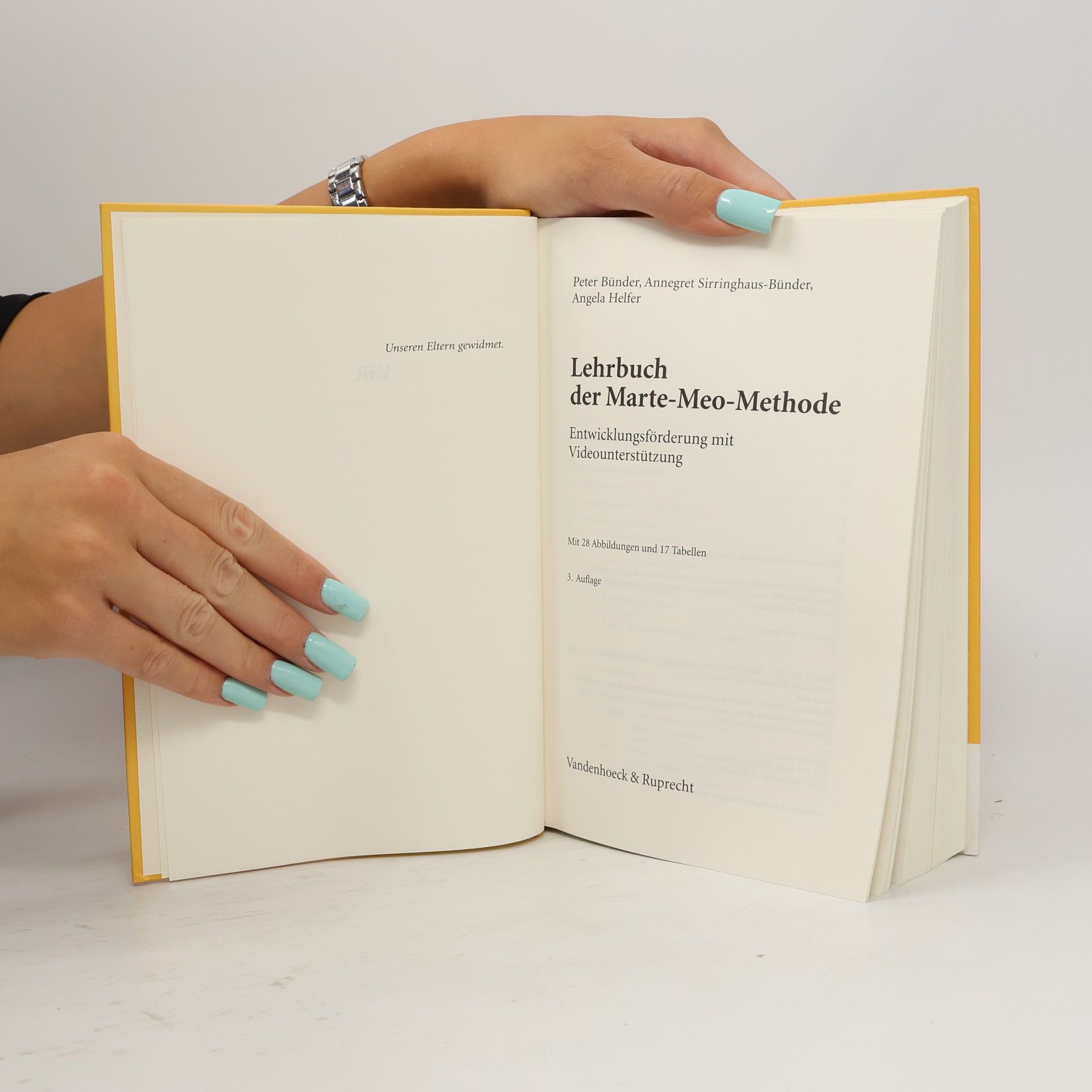 Peter Bünder Lehrbuch der Marte-Meo-Methode