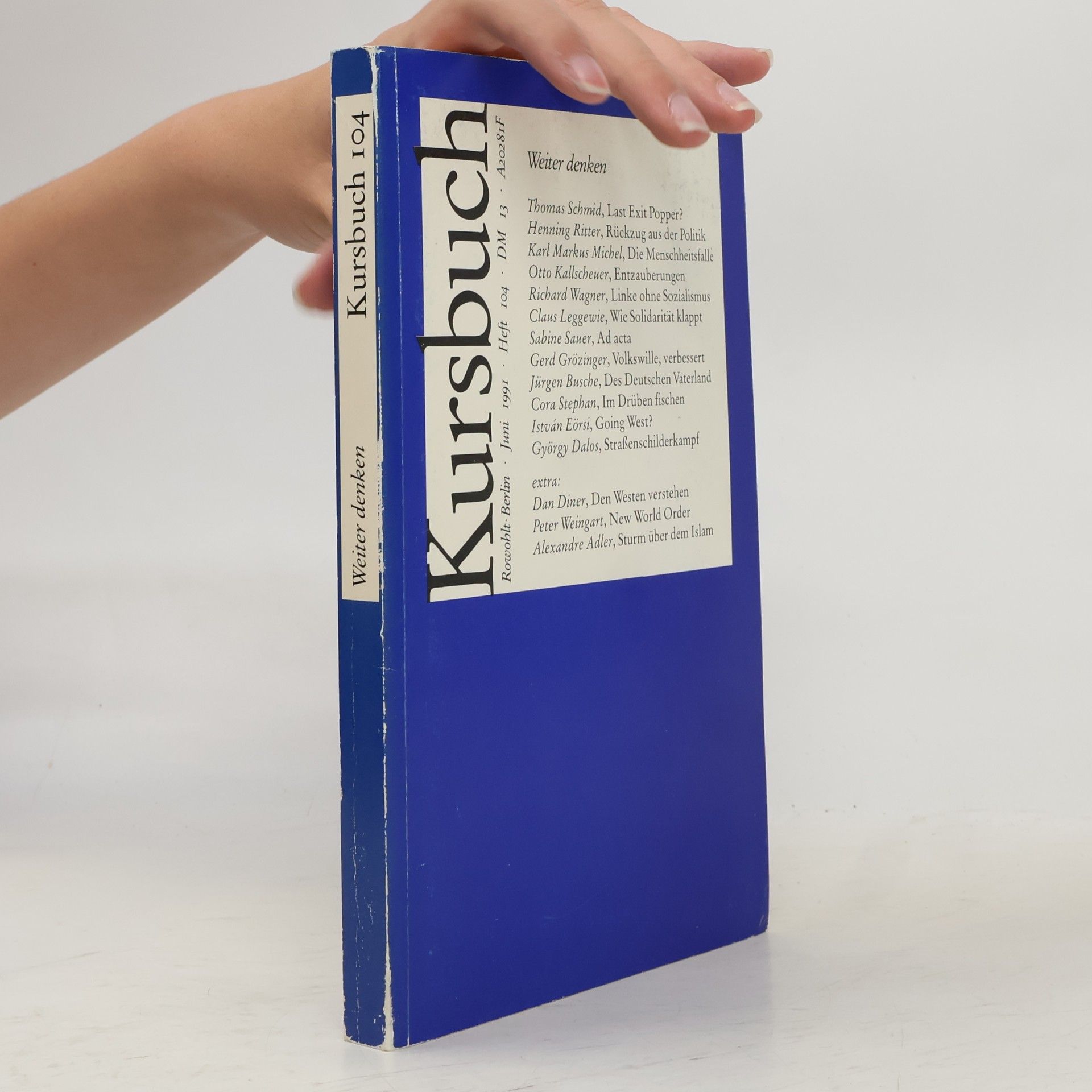 Various authors Kursbuch 104