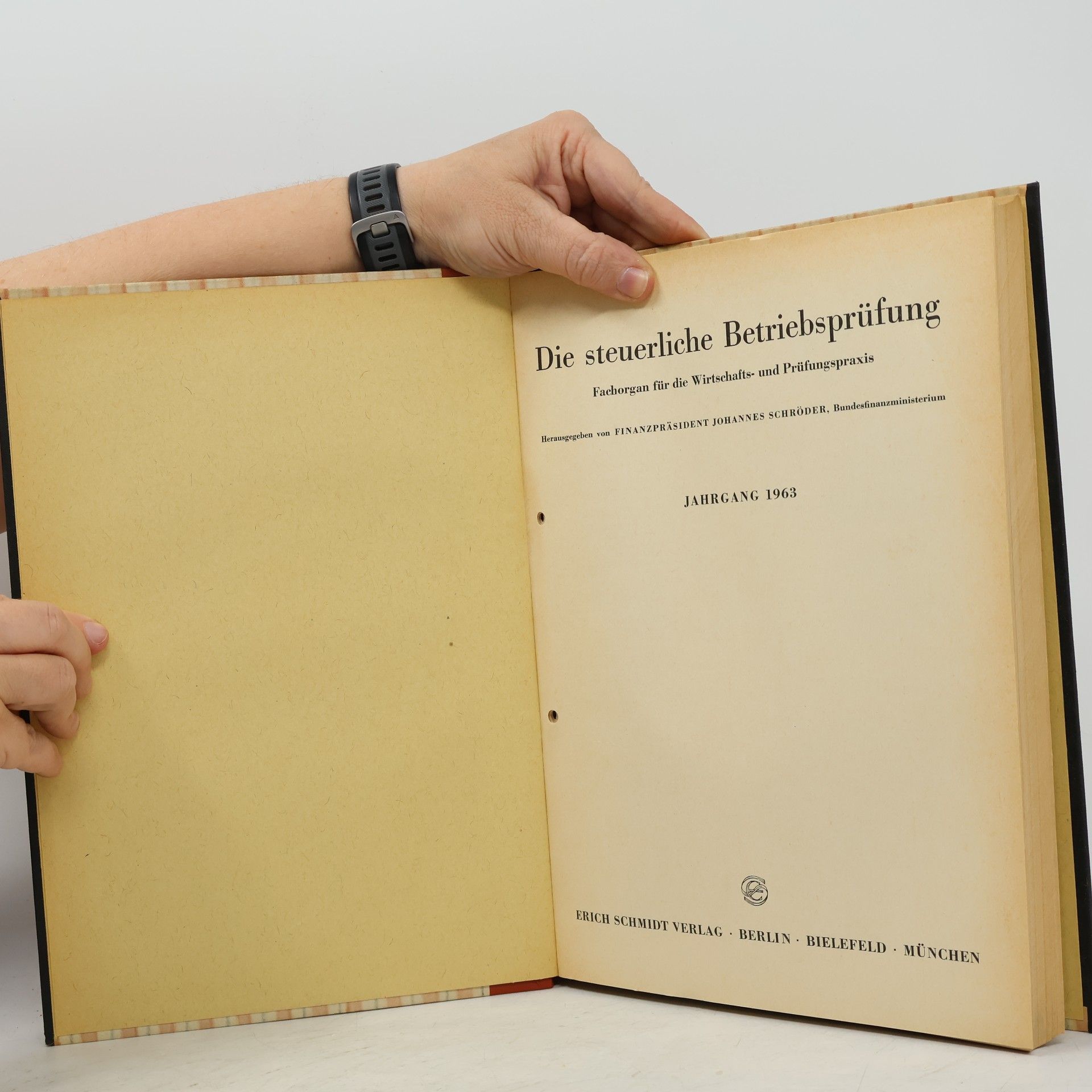 Johannes Schröder Die steuerliche Betriebsprüfung