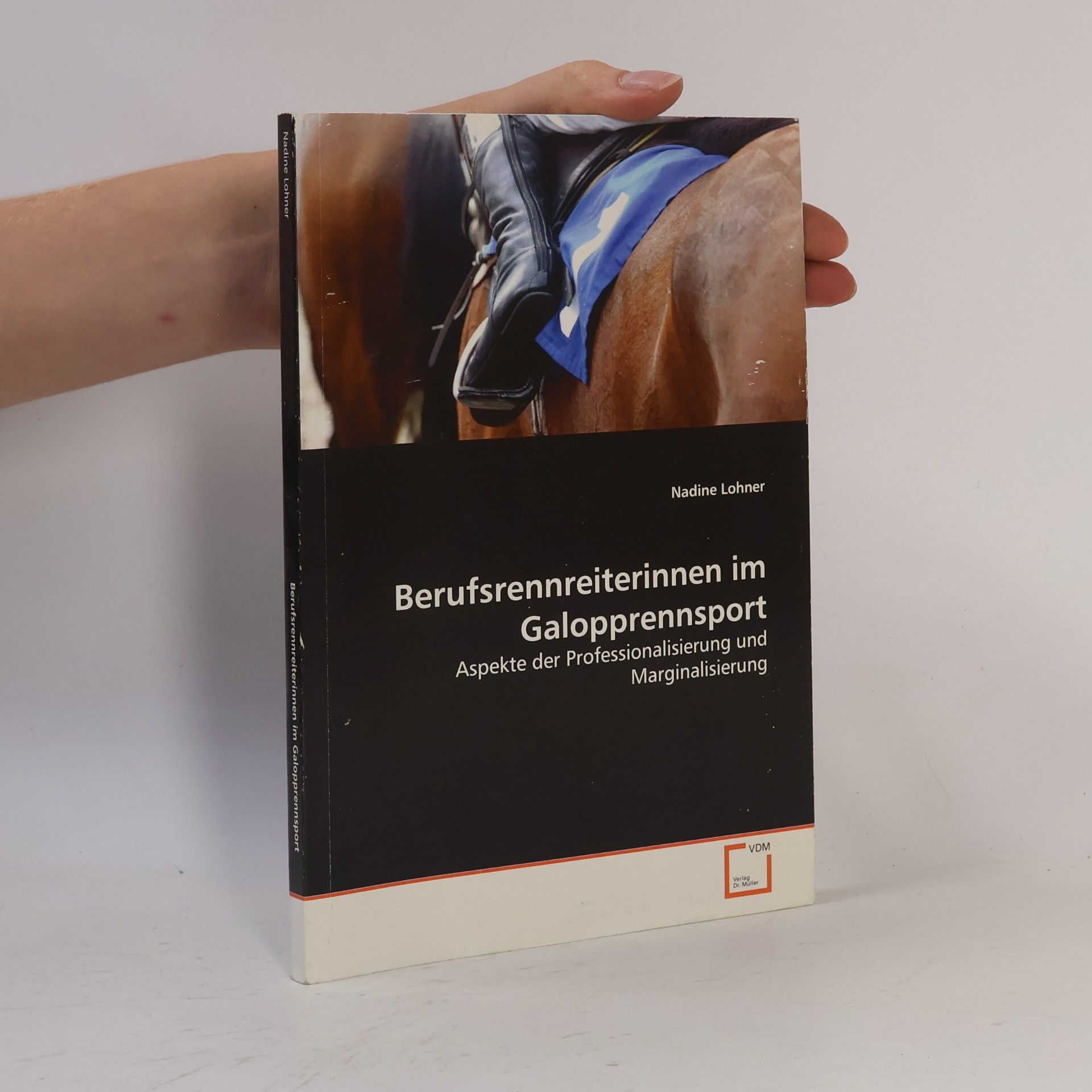 Nadine Lohner Berufsrennreiterinnen im Galopprennsport