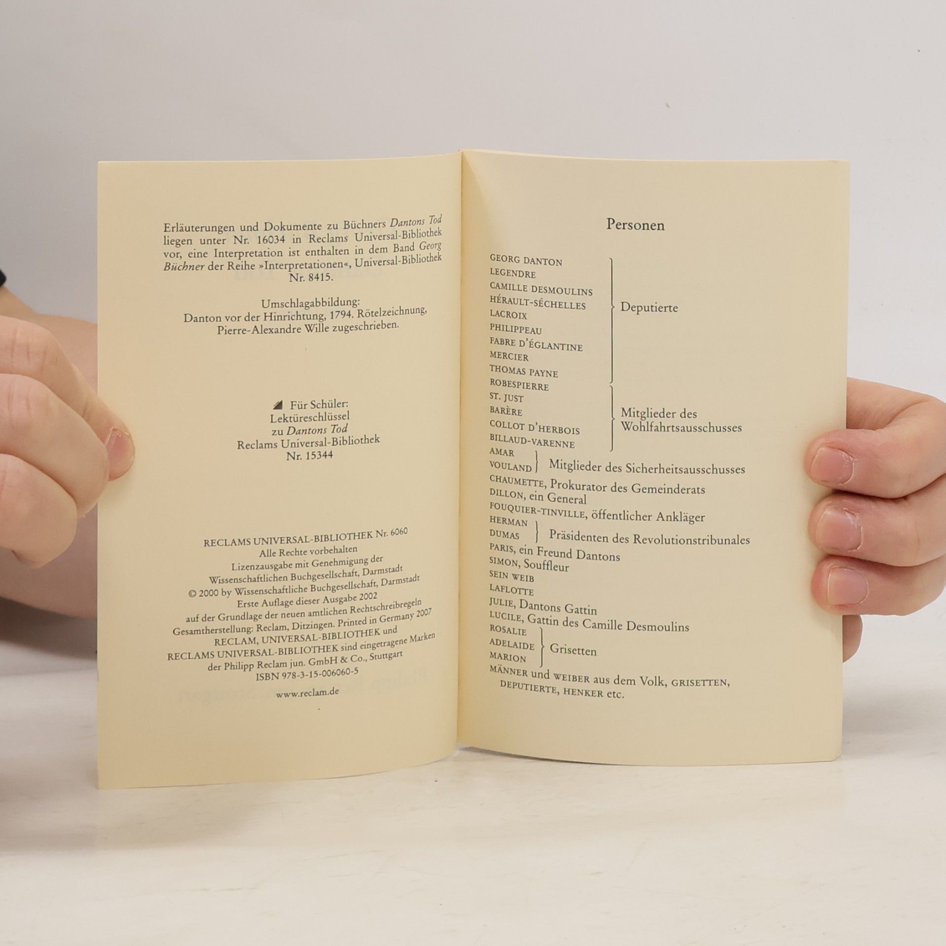 Georg Büchner Dantons Tod