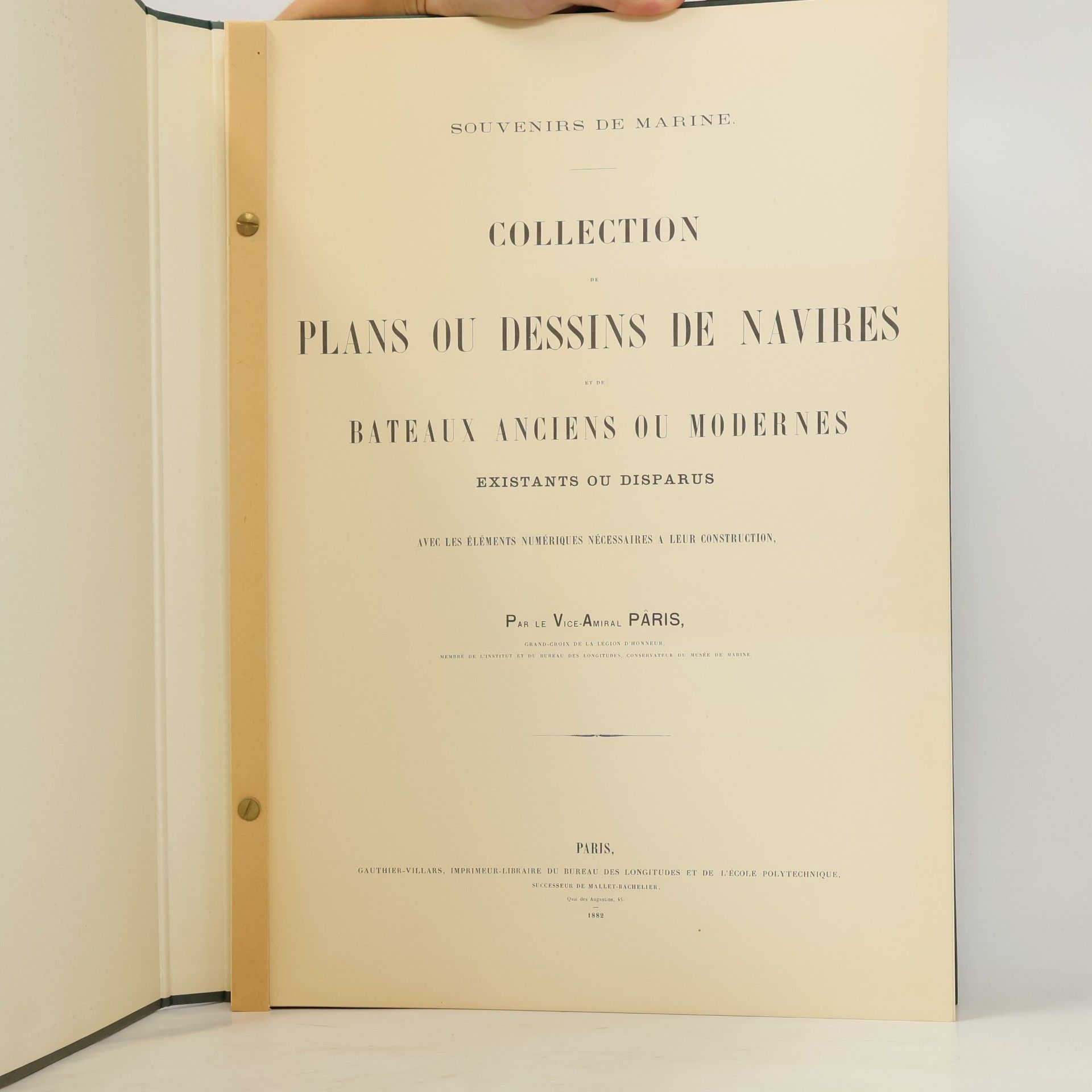 Edmond Paris Souvenirs de Marine