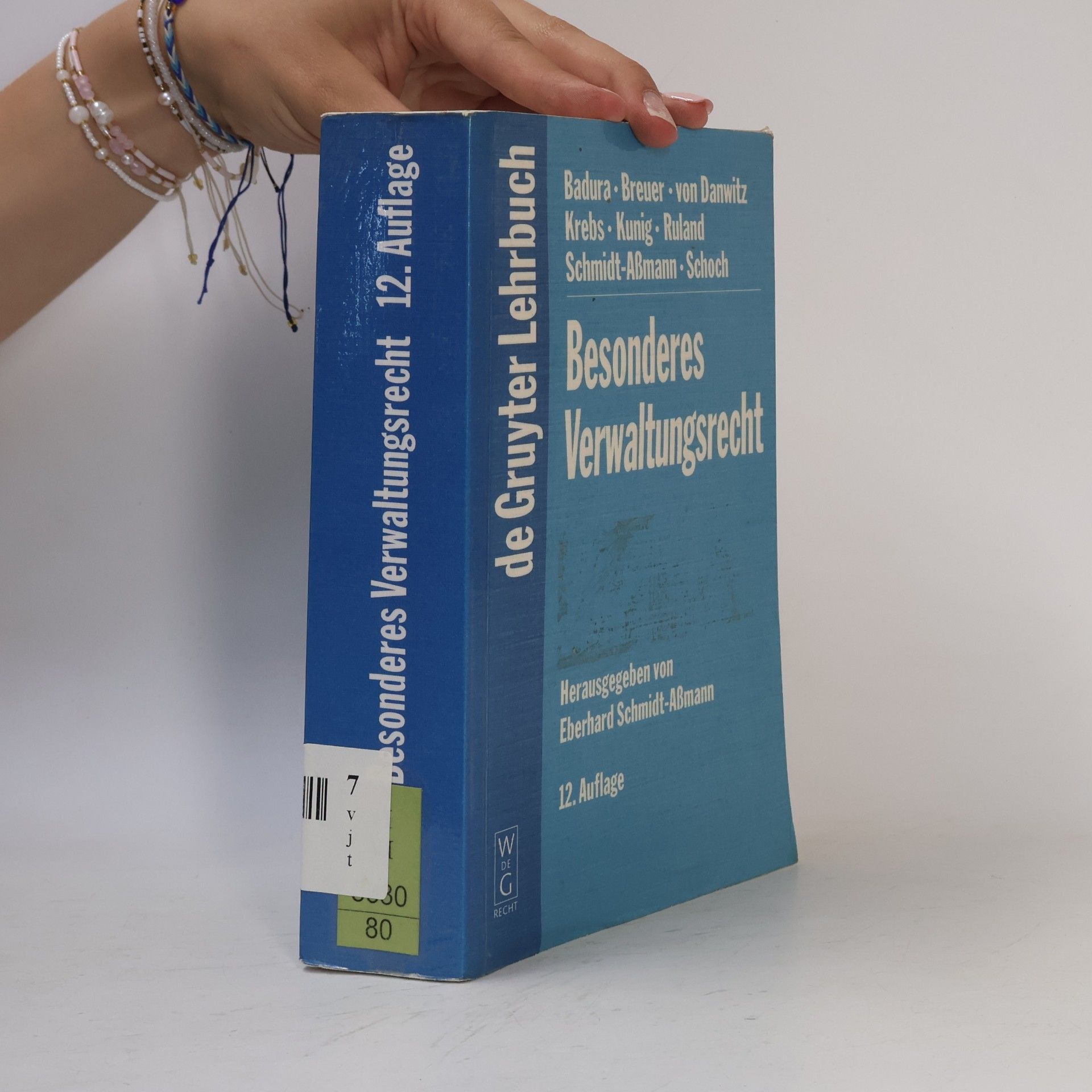 Ruland De Gruyter Lehrbuch - 12: Besonderes Verwaltungsrecht
