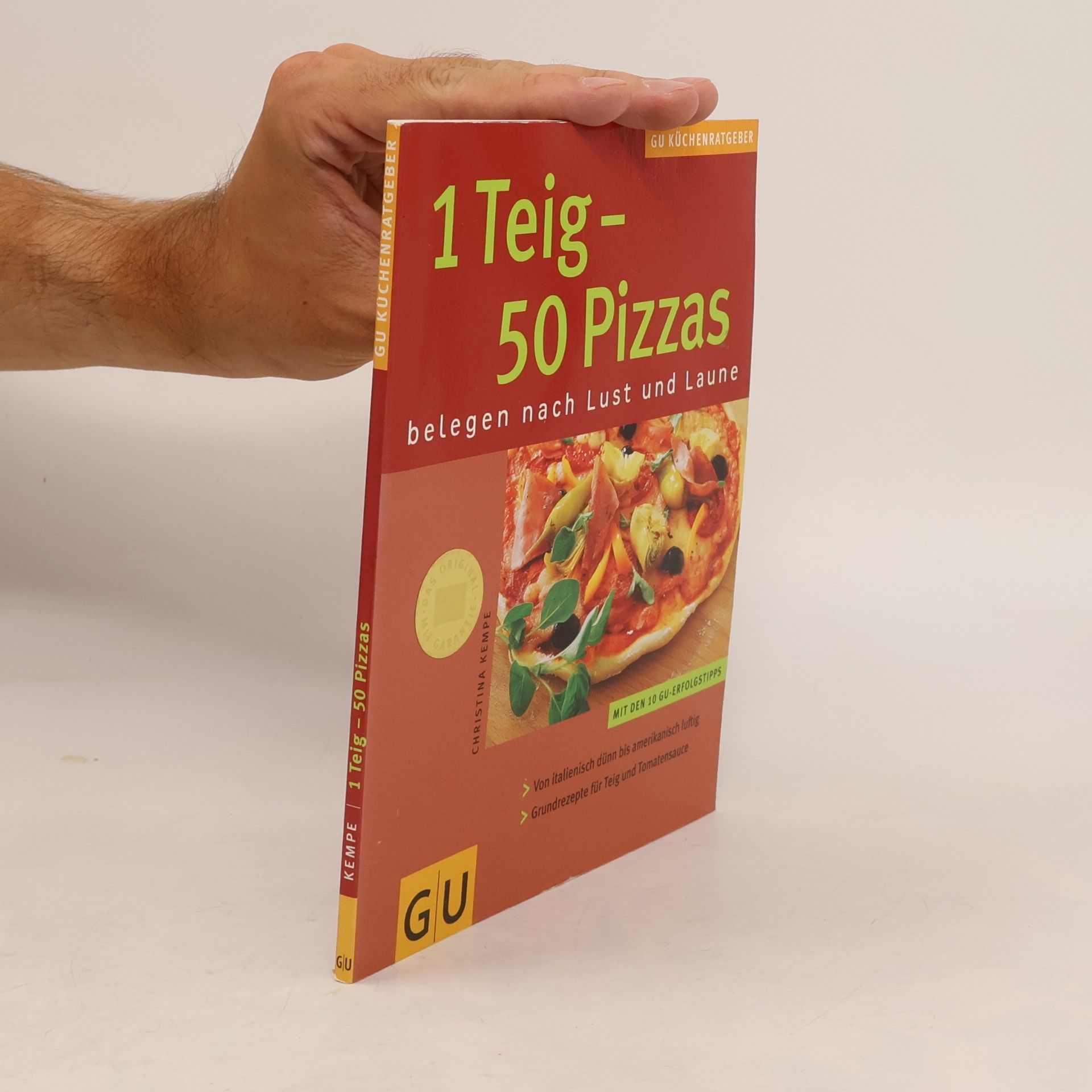 Christina Kempe 1 Teig - 50 Pizzas
