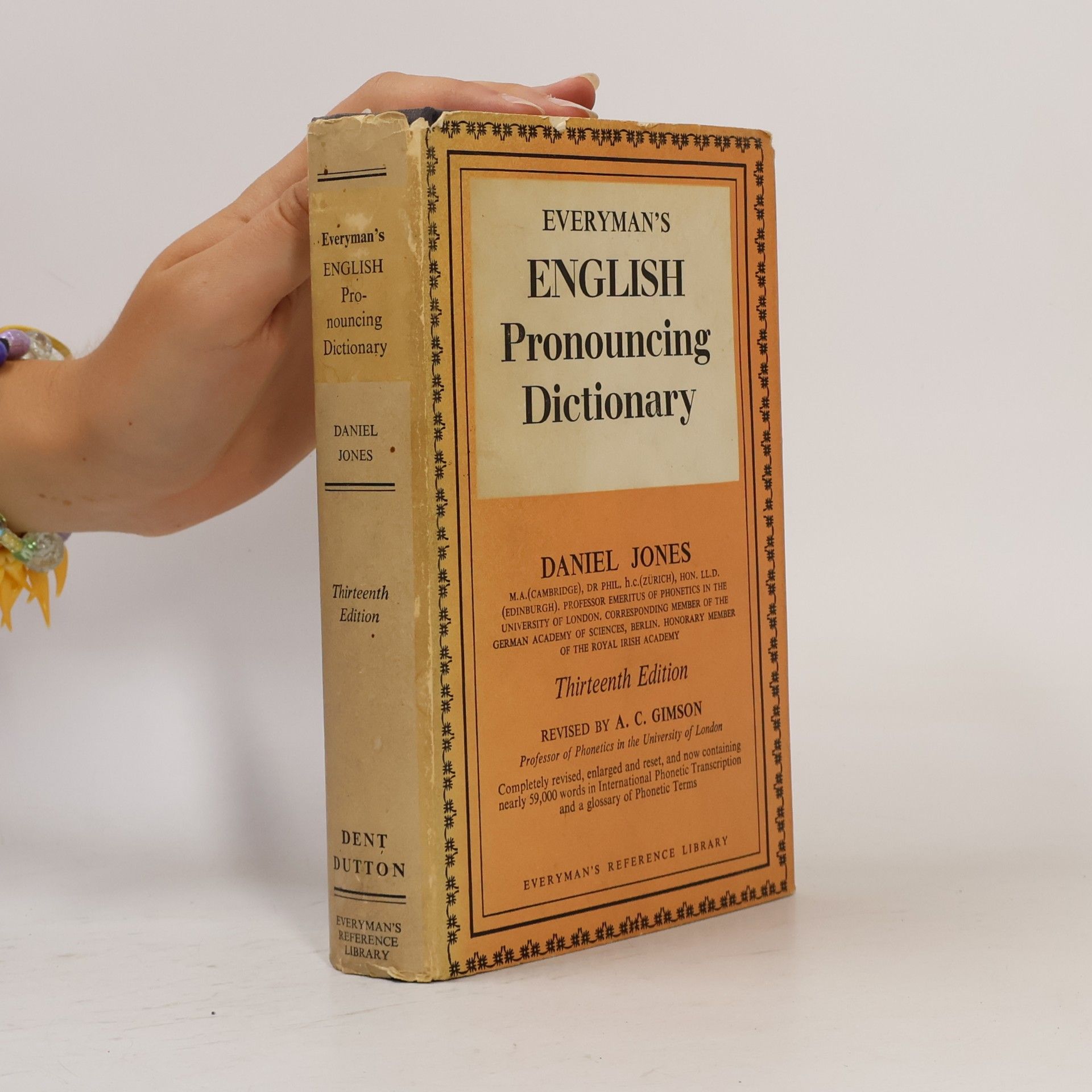 Daniel Jones Everyman’s English Pronouncing Dictionary