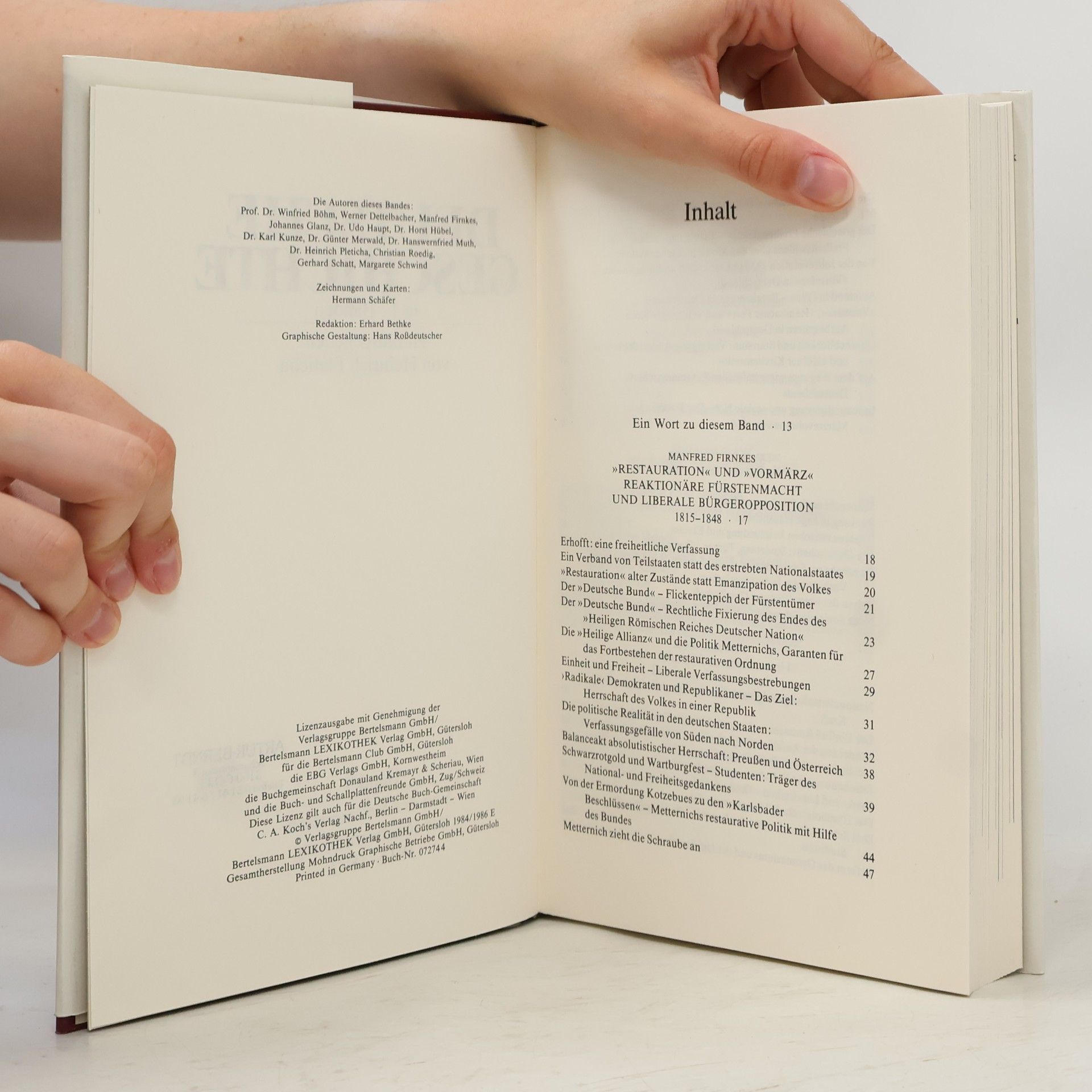 Various authors Deutsche Geschichte 9. 1815-1871. Von der Restauration zur Reichsgründung
