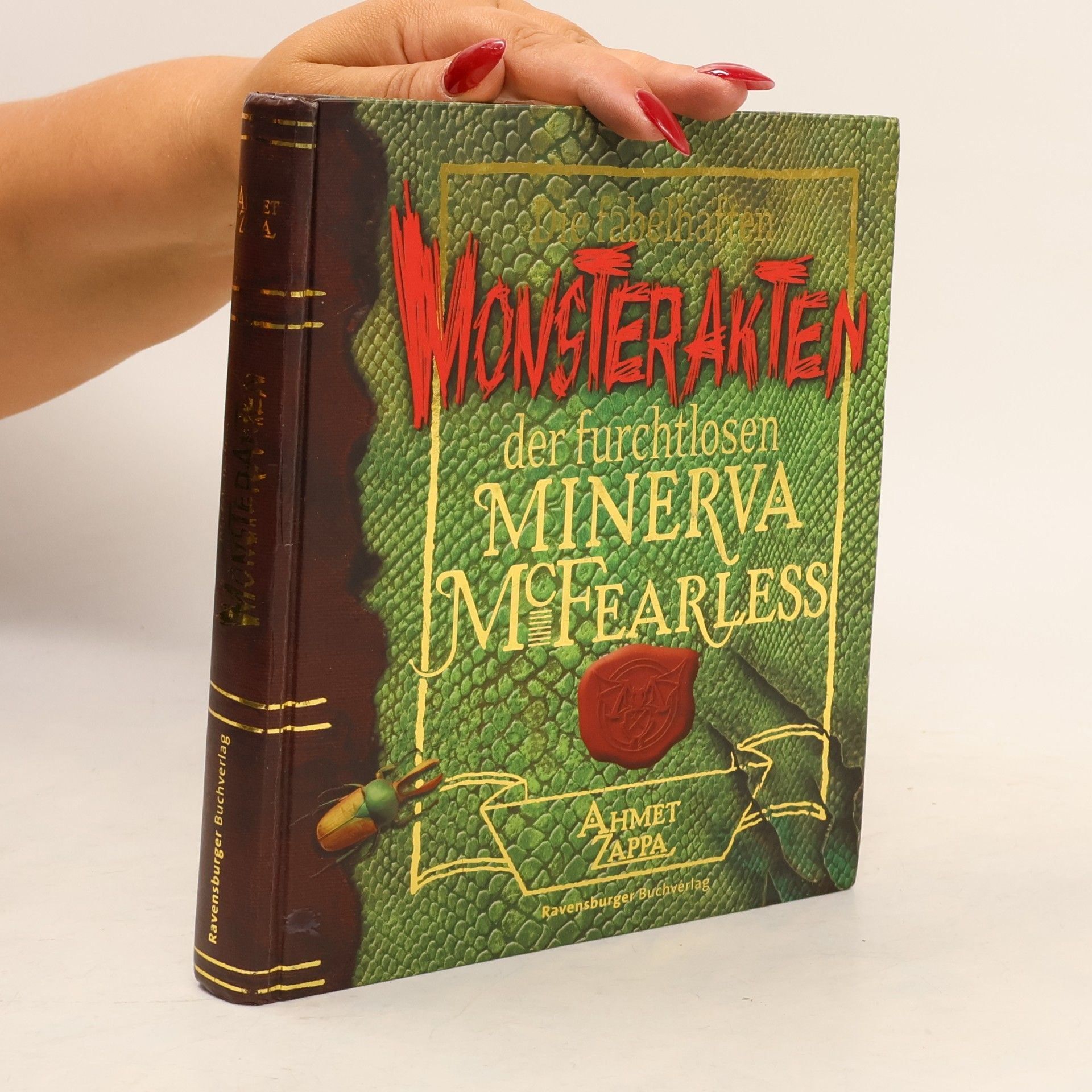 Ahmet Zappa Die fabelhaften Monsterakten der furchtlosen Minerva McFearless