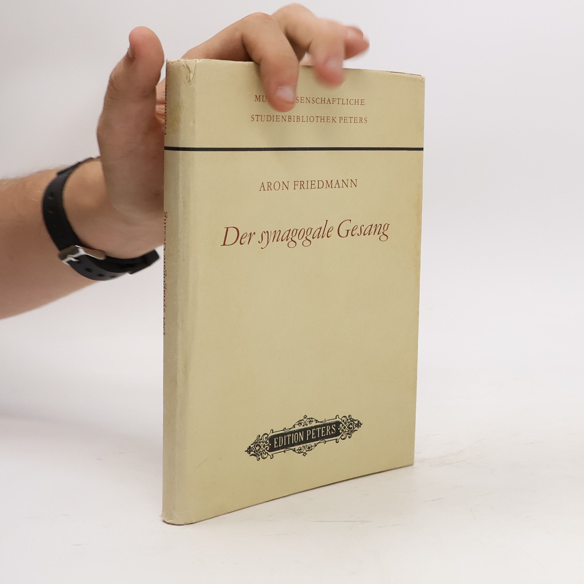 Aron Friedmann Der synagogale Gesang