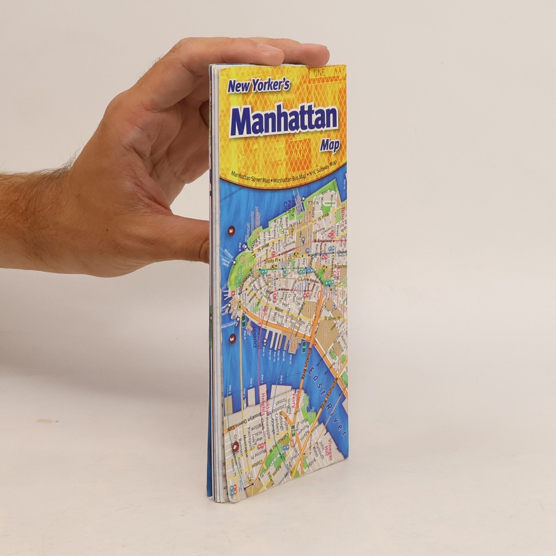 Opus Publishing New Yorker's Manhattan Map